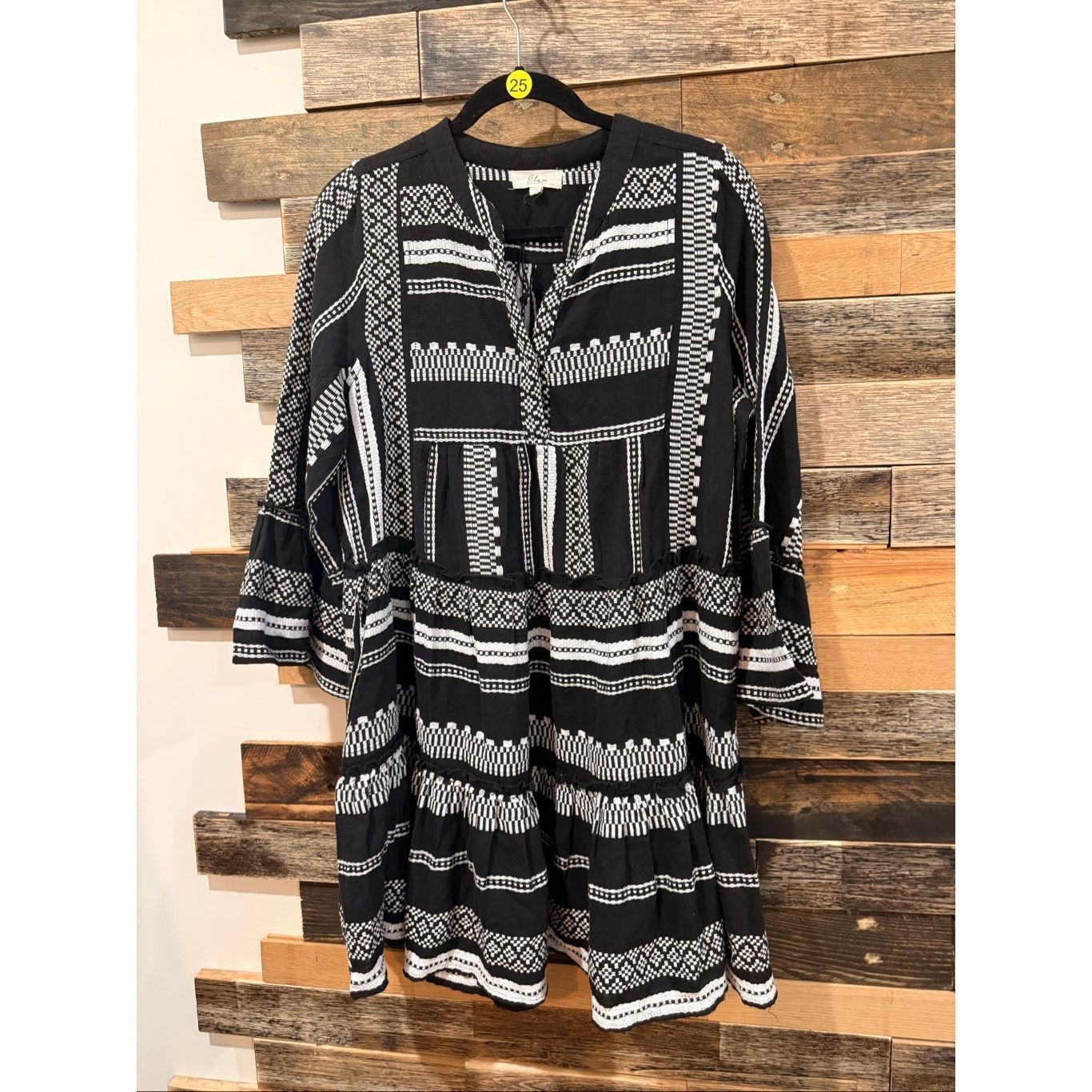 ELAN ELAN NWOT ACKLINS EMBROIDERED DRESS sz L Size L / US 10 / IT 46 - 4 Thumbnail