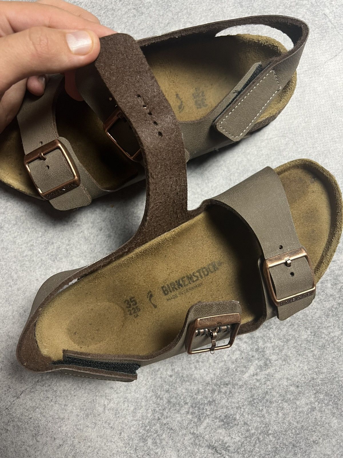 Birkenstock Birkenstock Arizona Sandals Leather Belt Shoes Size 35 Size US 5 / IT 35 - 5 Thumbnail
