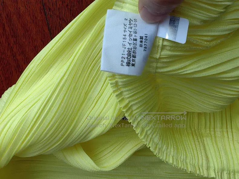 Issey Miyake Issey Miyake Yellow Pants Size 25" / US 0 / IT 36 - 5 Thumbnail