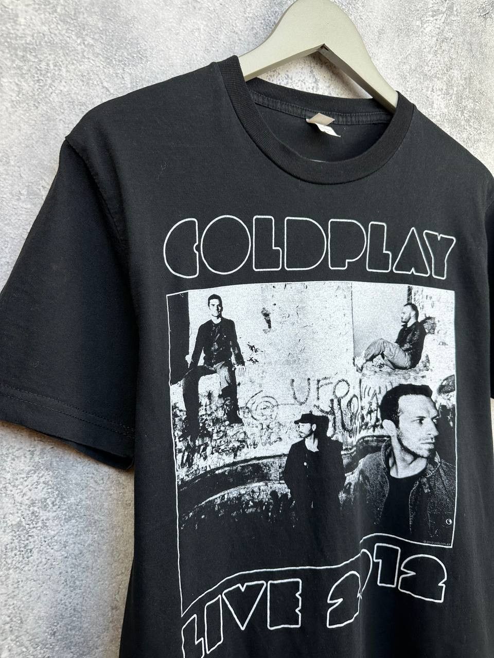 Tultex Coldplay Live 2012 Tour Band T-Shirt Tultex Vintage Rock Tee Size US M / EU 48-50 / 2 - 3 Thumbnail