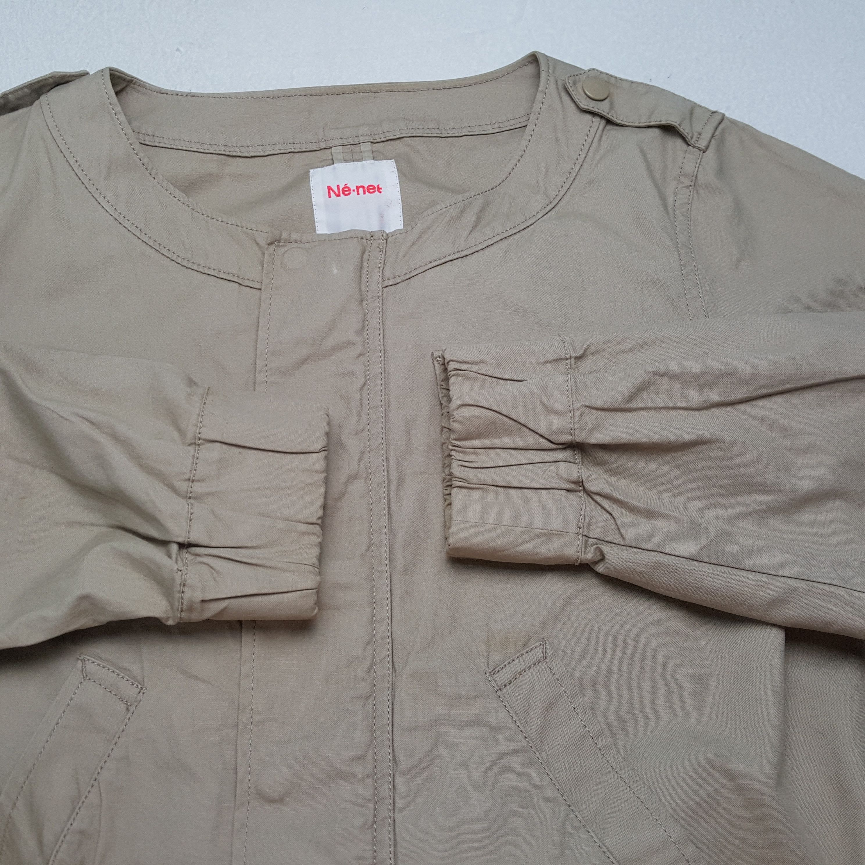 Designer × Issey Miyake × Ne-Net NE-NET Japanese Designer Brand Fashion Rare Style Jacket Size S / US 4 / IT 40 - 9 Thumbnail