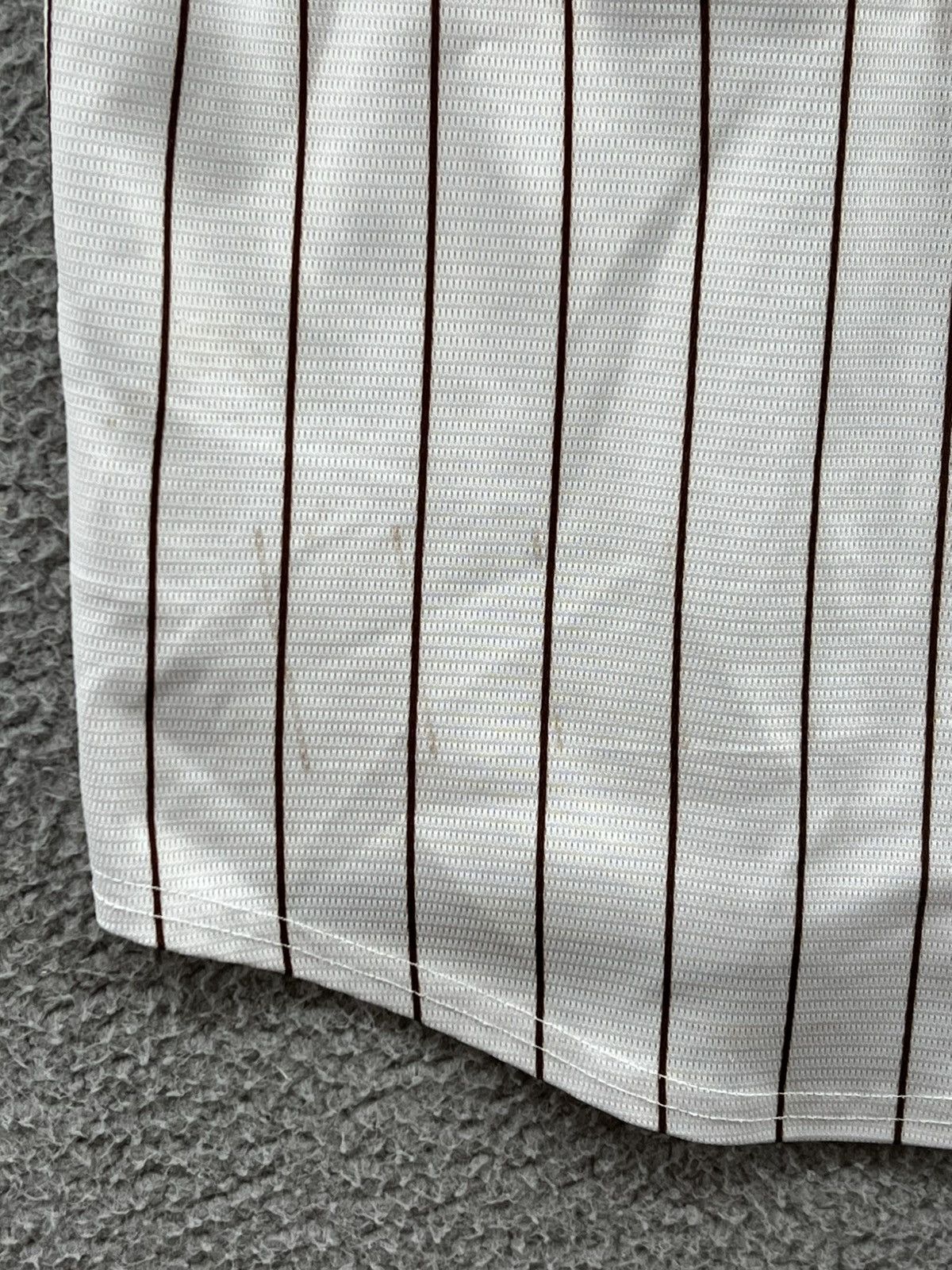 Nike San Diego Padres Juan Soto Baseball Pinstripe Size US S / EU 44-46 / 1 - 5 Thumbnail