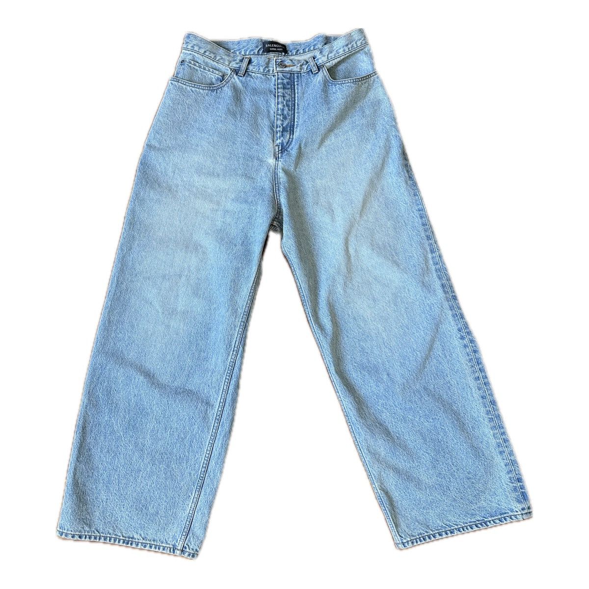 Balenciaga Balenciaga Raver Baggy Denim Jeans | Grailed