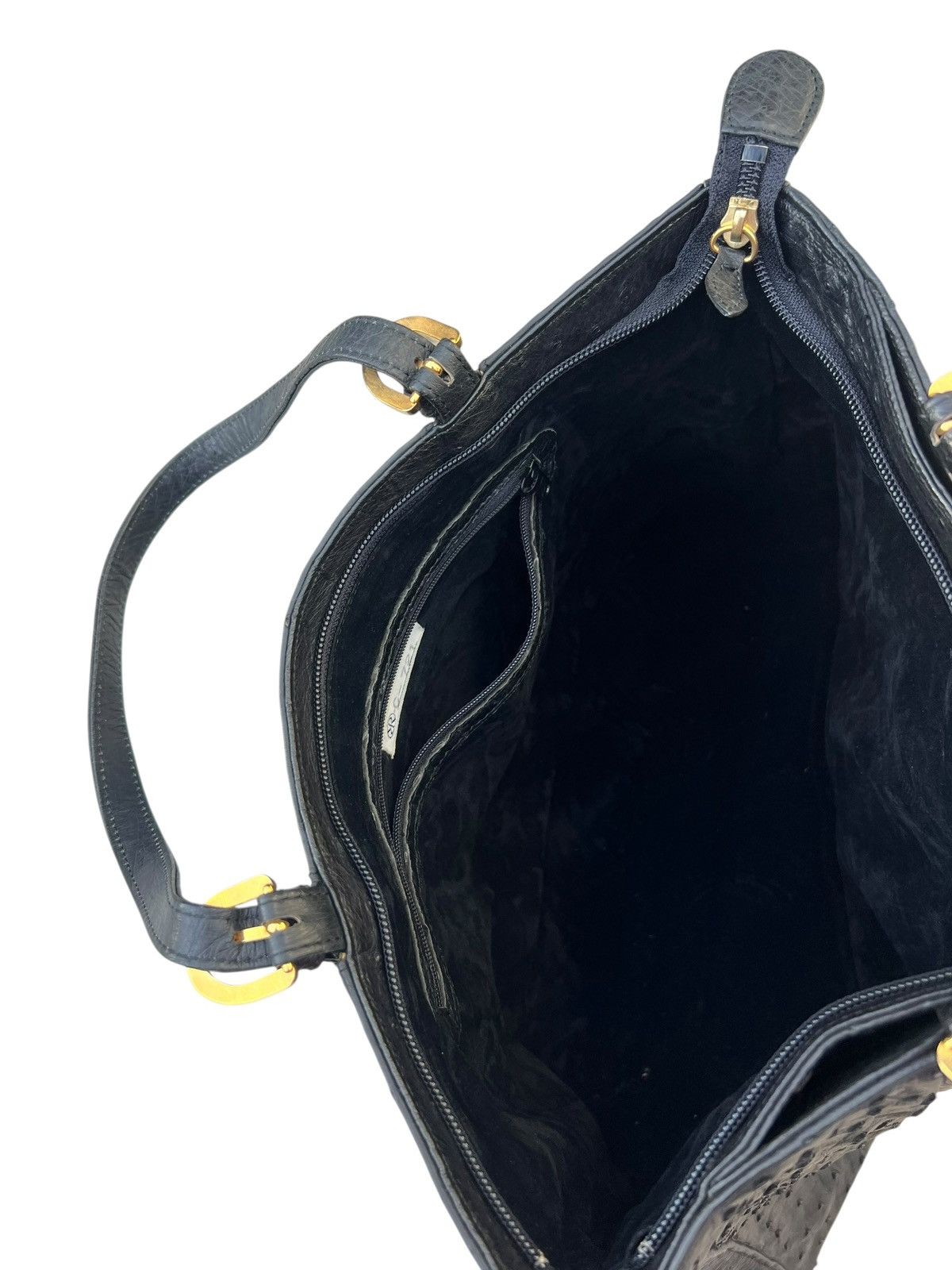 Leather Archive JRA Japan Ostrich Leather Tote Bag Size ONE SIZE - 22 Thumbnail