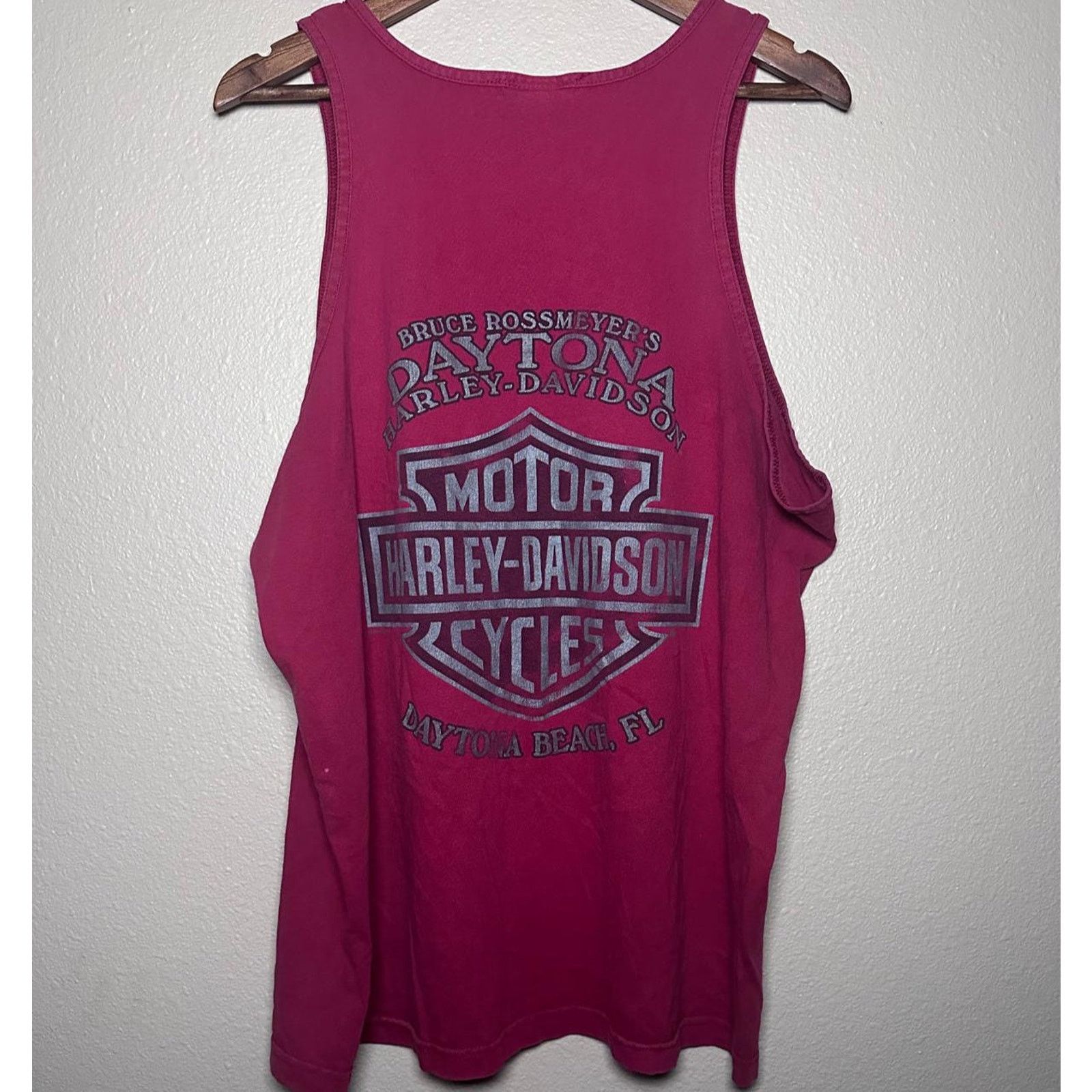 Harley Davidson 🌺 Harley-Davidson “Daytona Beach” 1903 Tank – Size L Size L / US 10 / IT 46 - 1 Thumbnail