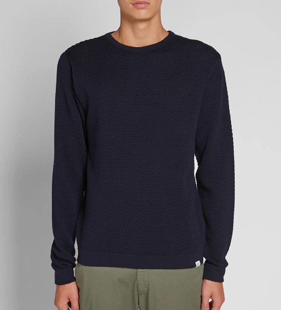 Norse Projects Norse Projects Skagen all over Bubble pure new wool ...