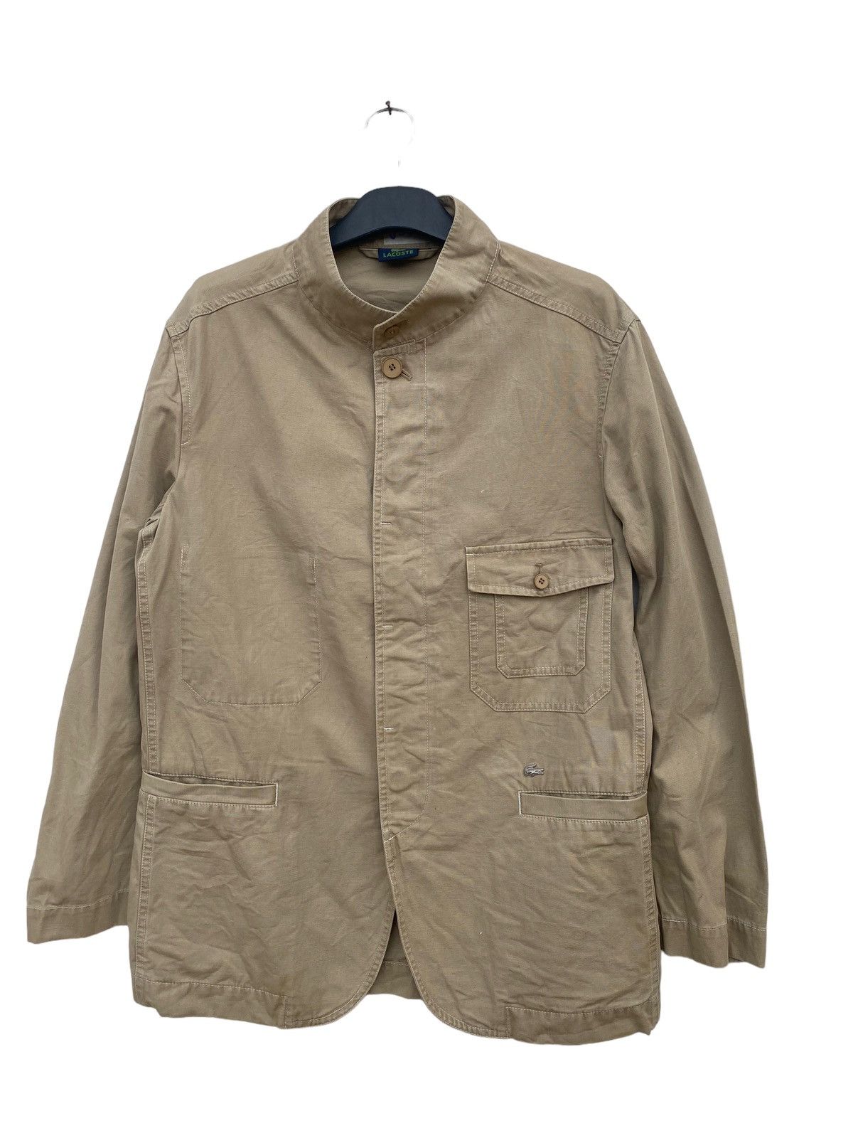 Vintage Lacoste Chore Worker Jacket Size US L / EU 52-54 / 3 - 1 Thumbnail