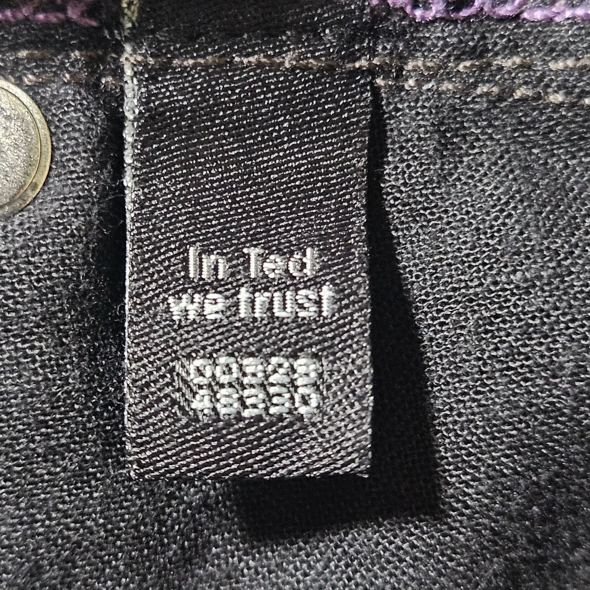 Ted Baker Ted Baker 32R Men Black Denim Jeans Straight Fit Tinned Sard Size US 32 / EU 48 - 14 Thumbnail
