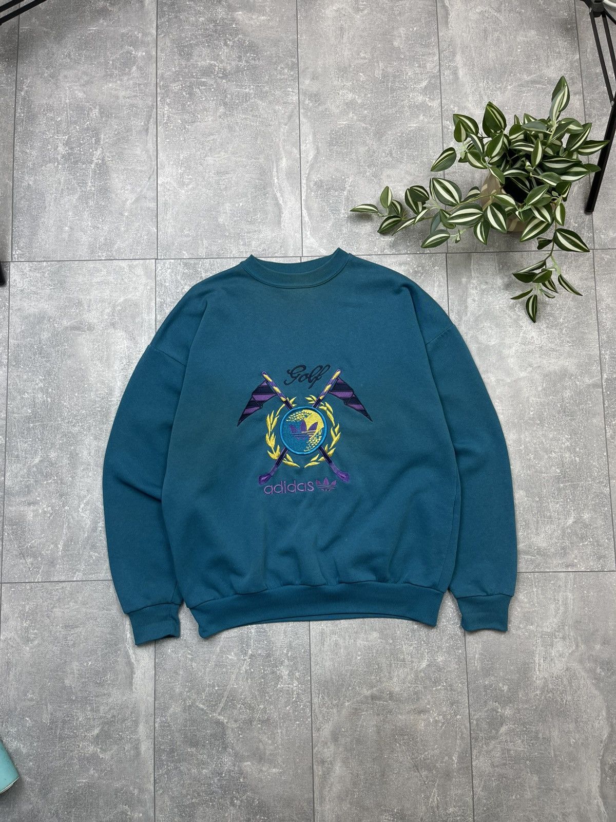 Rare Vintage 80s Adidas Golf made in U.K Sweatshirt