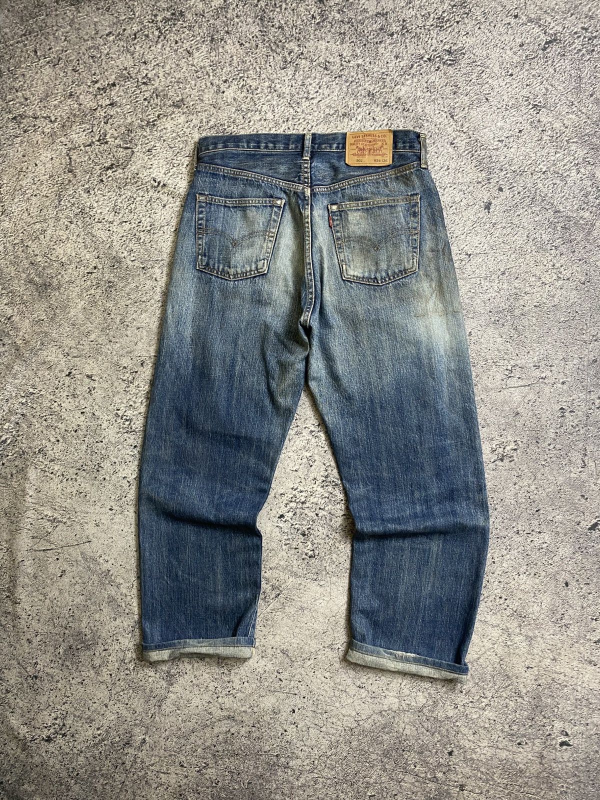 Levi's Vintage Clothing LEVIS 502 BIG E SELVEDGE DENIM Size US 31 - 2 Thumbnail