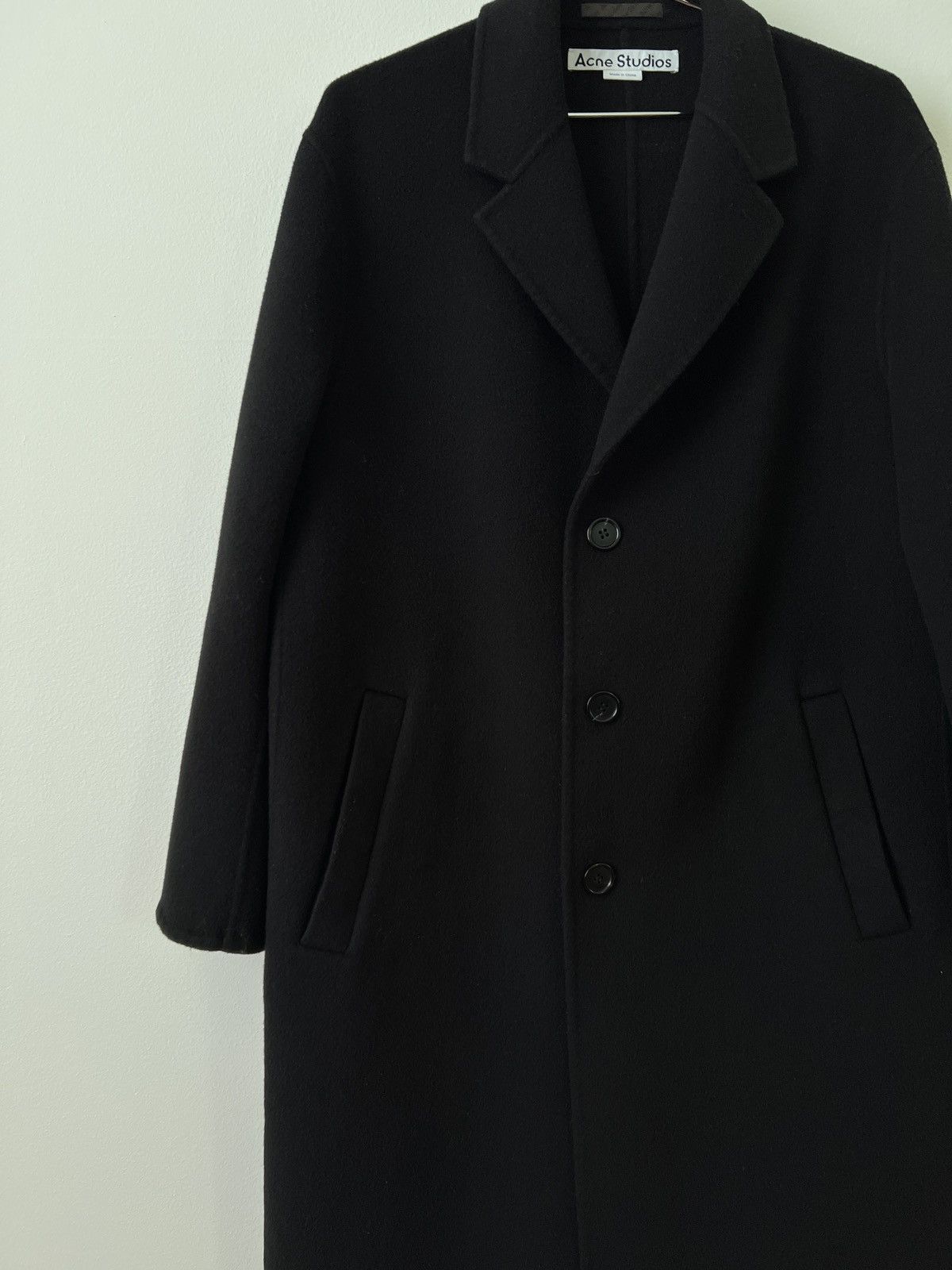 Acne Studios Single Breasted Long Wool Coat Size US M / EU 48-50 / 2 - 6 Thumbnail