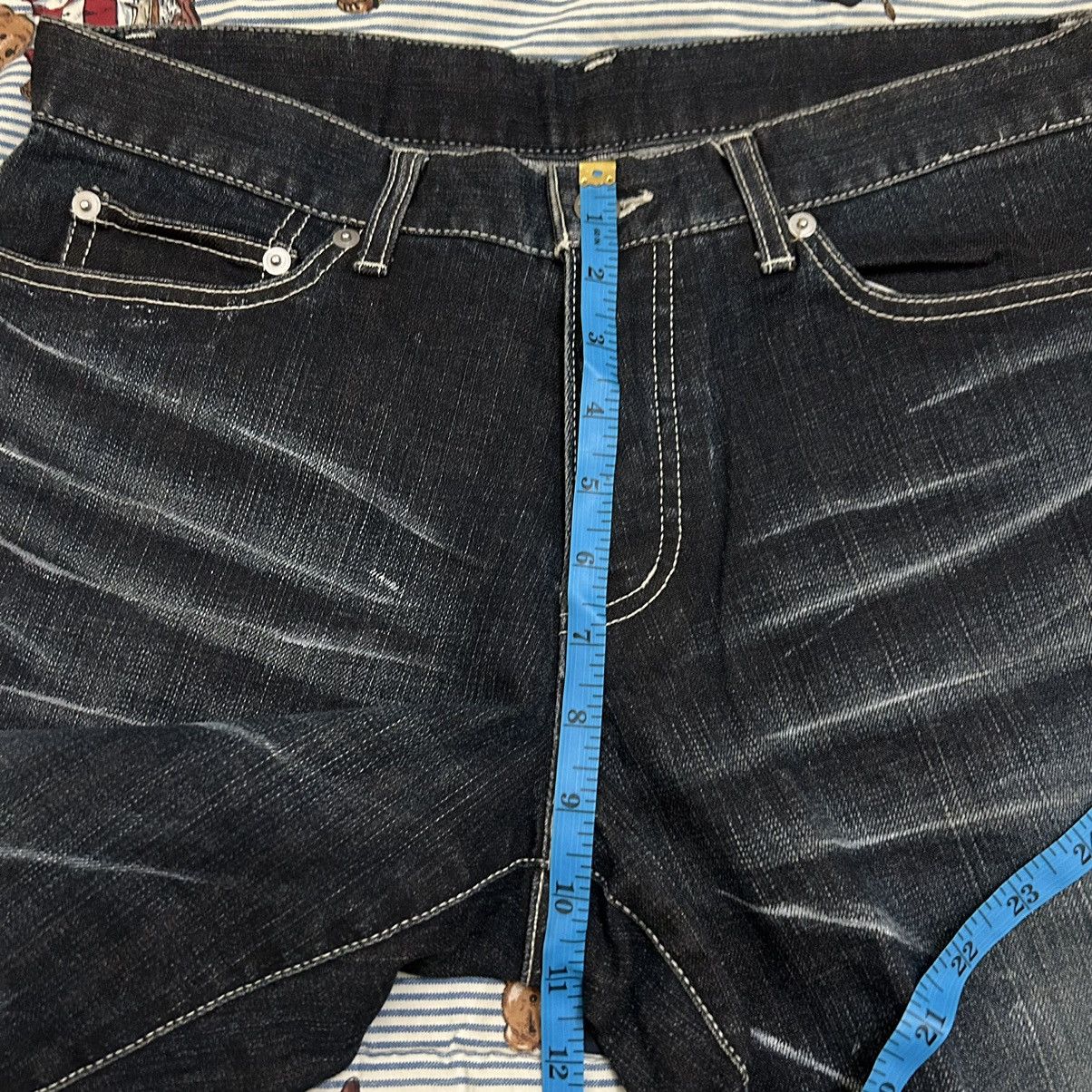 If Six Was Nine Tornado Mart Flared Blue Denim Jeans Size US 31 - 21 Thumbnail