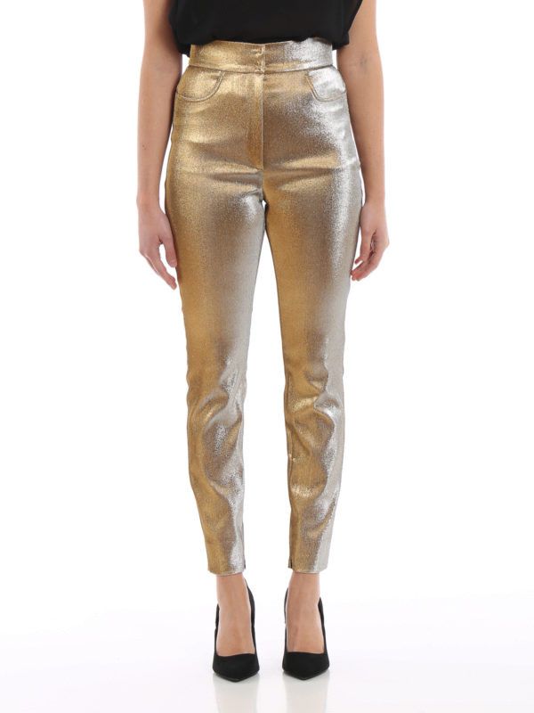 Dolce & Gabbana o1y0925 Sweatpant in Gold Size 27" / US 4 / IT 40 - 3 Thumbnail