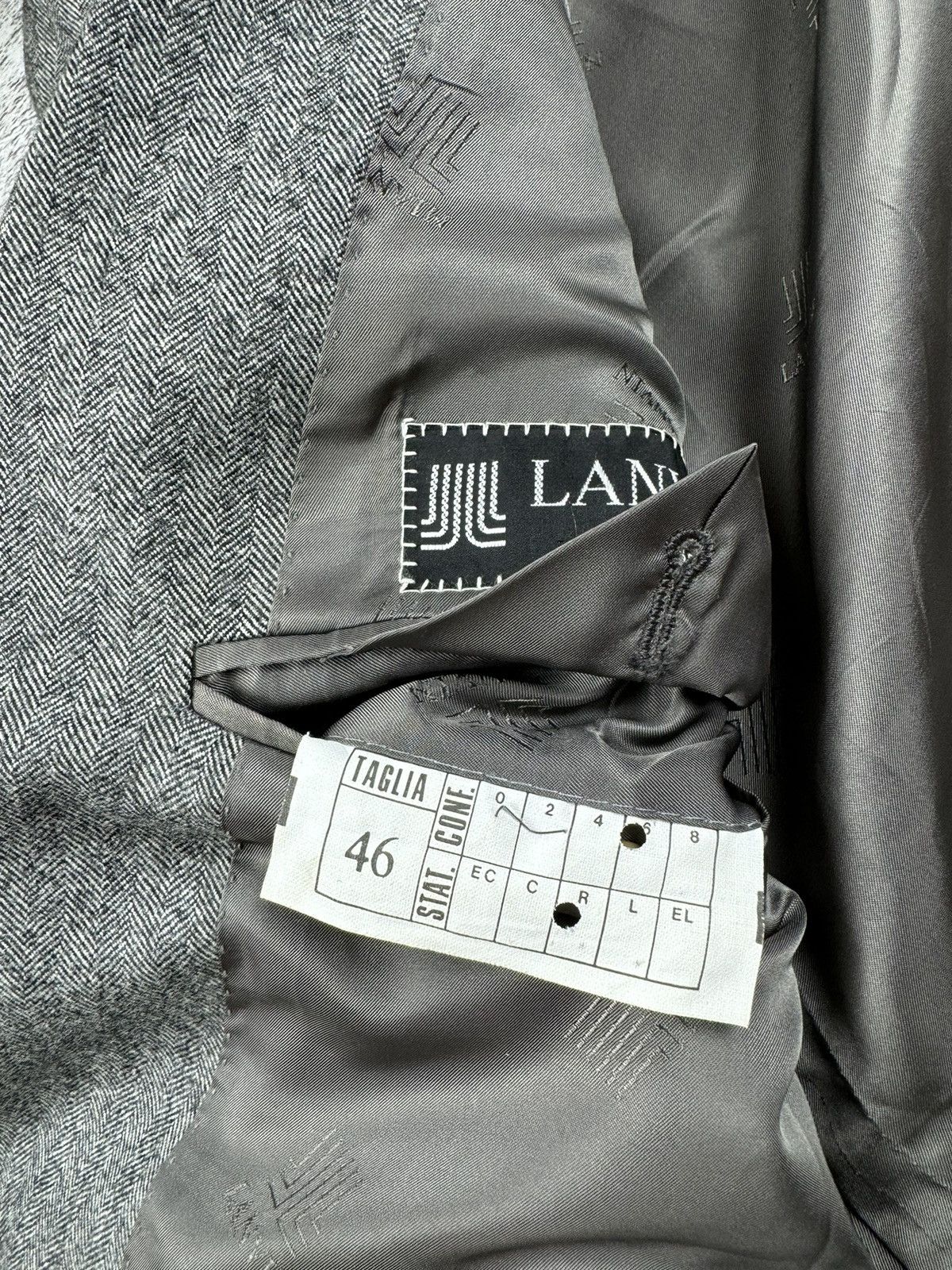 Lanvin Vintage LANVIN Paris Luxury Made in Italy Blazer Jacket Size 46R - 14 Thumbnail