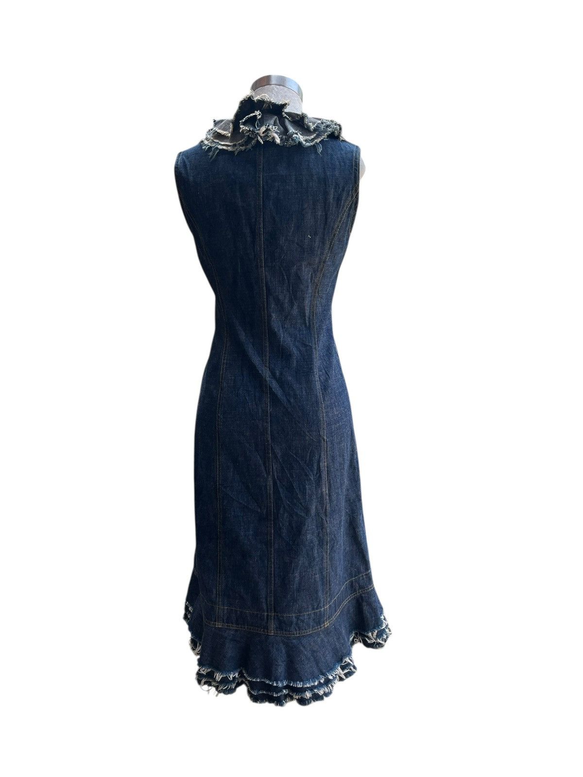 Japanese Brand Denim dress Size S / US 4 / IT 40 - 10 Thumbnail