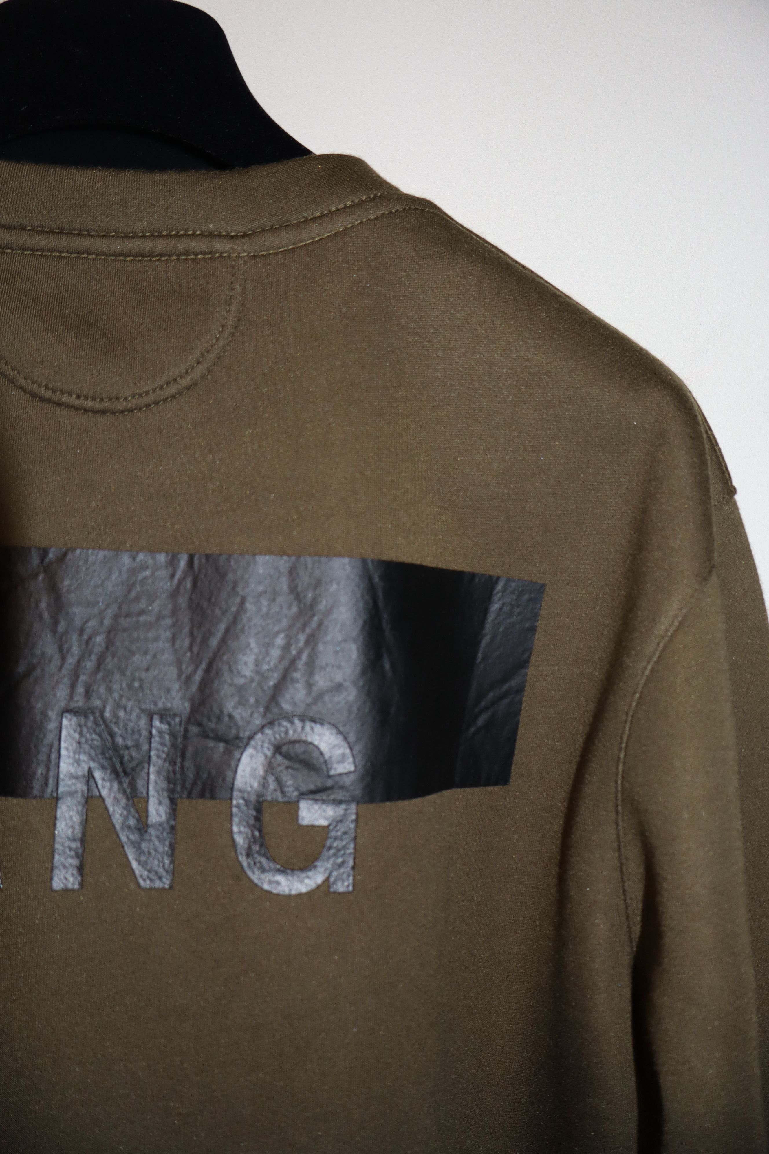 Helmut Lang Oversized neoprene sweatshirt Size US XS / EU 42 / 0 - 8 Thumbnail