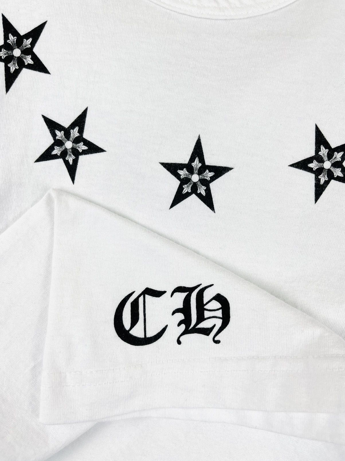 Chrome Hearts Chrome Hearts Made In Hollywood Star Tank Top White Size US S / EU 44-46 / 1 - 4 Thumbnail