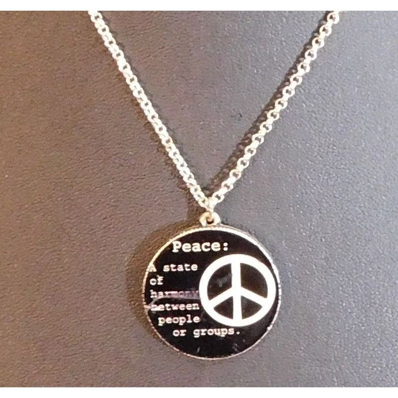 Other Peace Definition Pendant NecklaceNecklace Size ONE SIZE - 1 Thumbnail