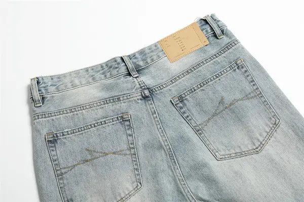 Japanese Brand VIBE American retro ripped washed flared jeans y2k Size US 32 / EU 48 - 5 Thumbnail