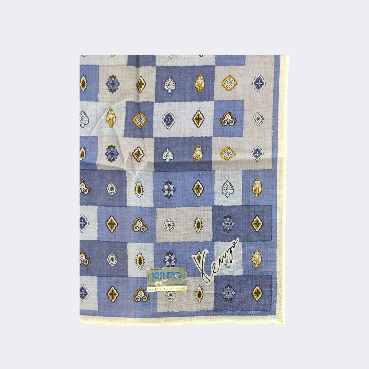 Kenzo × Vintage Vintage Kenzo Handkerchief Neckerchief Bandana H341I Size ONE SIZE - 3 Thumbnail