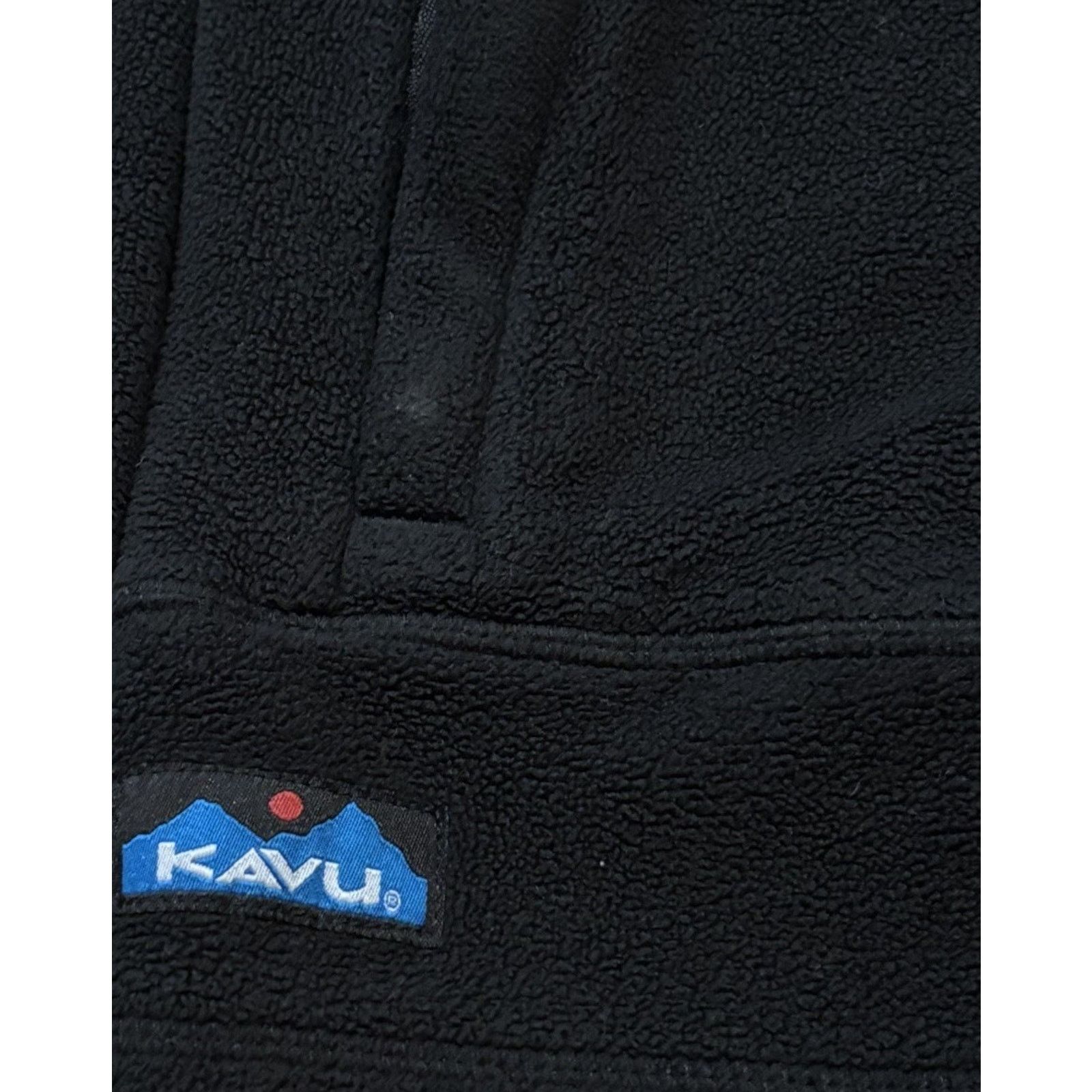 KAVU Kavu Black Fleece Full Zip Jacket Women's Small Gorpcore Size S / US 4 / IT 40 - 7 Thumbnail
