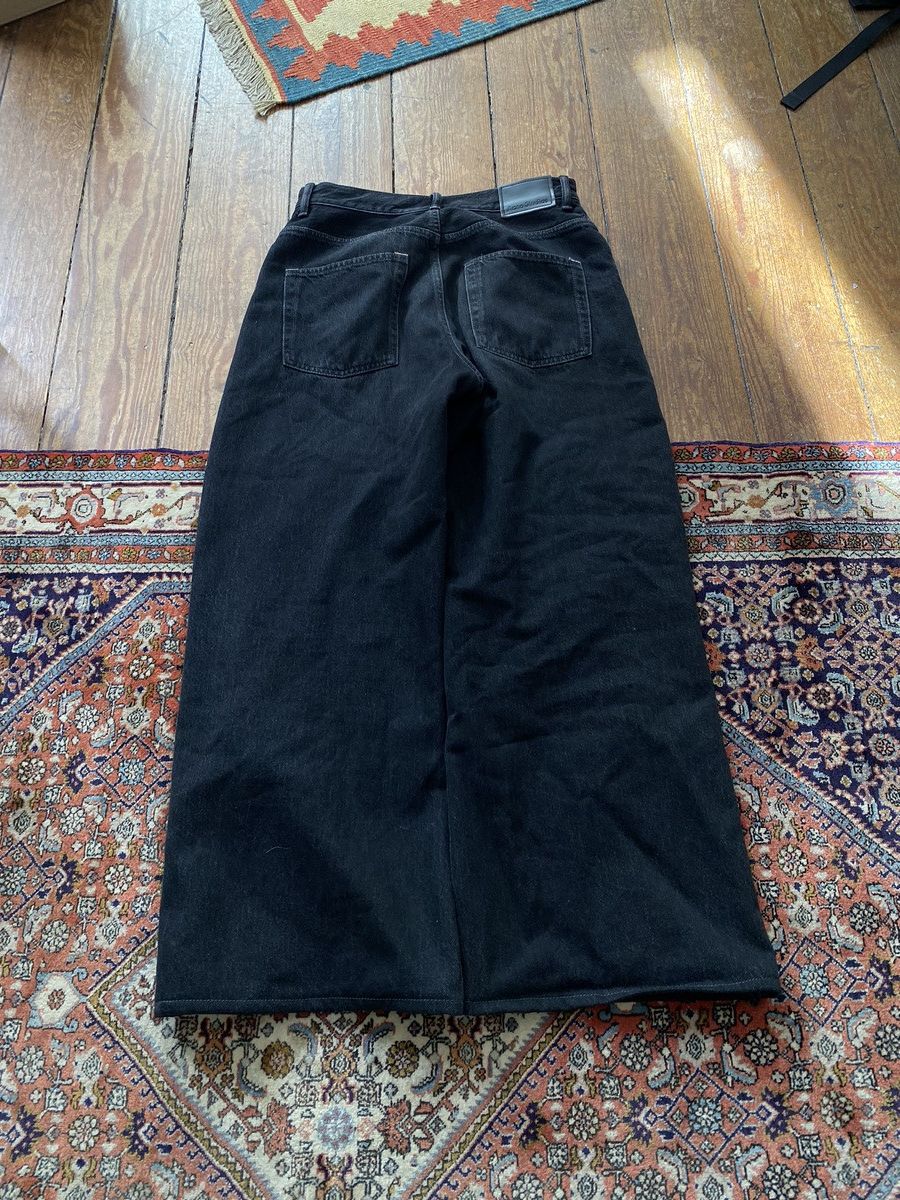 image of Acne Studios 2022F Bootcut Flared Denim in Black, Men's (Size 28)