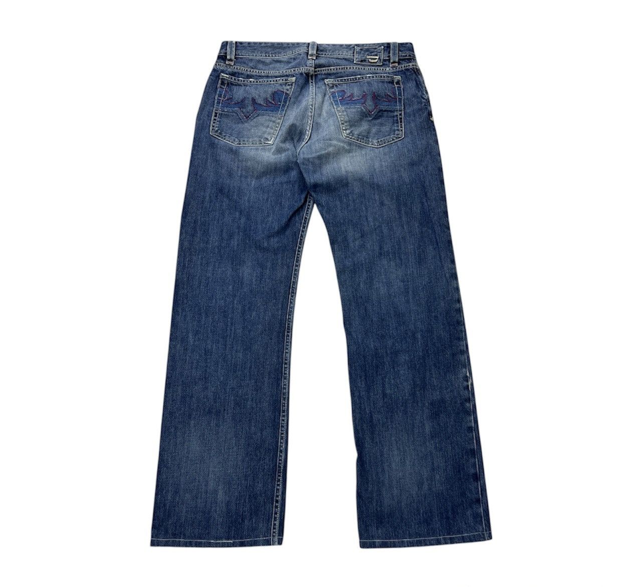Vintage 90s Diesel levan distressed denim y2k jeans pants