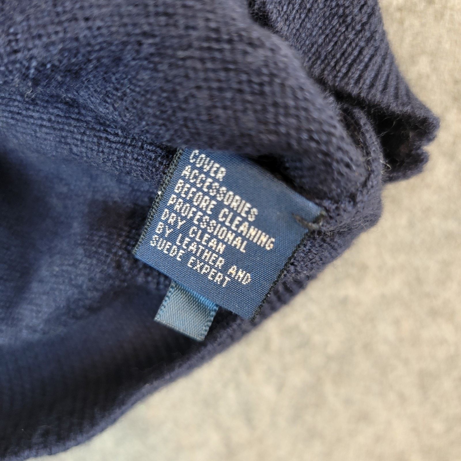 Polo Ralph Lauren Vintage Polo Ralph Lauren Sweater Merino Wool 1/4 Zip Knit Size US L / EU 52-54 / 3 - 12 Thumbnail