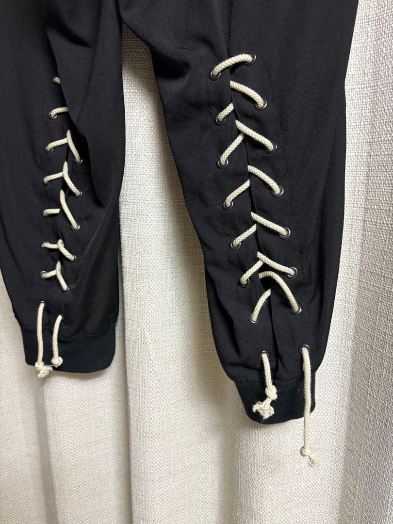 Yohji Yamamoto POUR HOMME 21ss race up pants HD-P56-100 Size US 35 - 4 Thumbnail