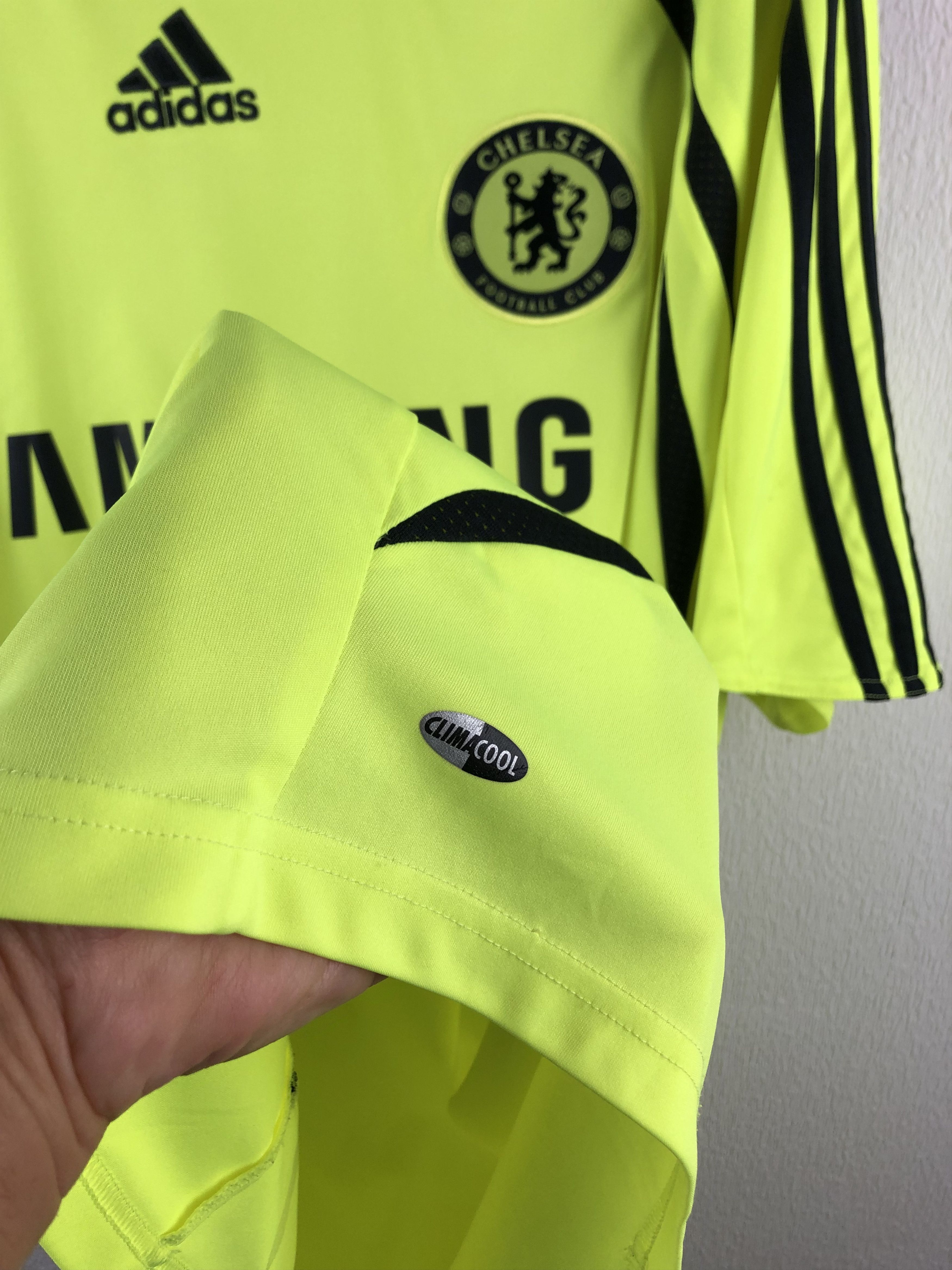 Adidas Chelsea football shirt 2007 Soccer #8 Lampard Adidas Jersey Size US XXL / EU 58 / 5 - 8 Thumbnail