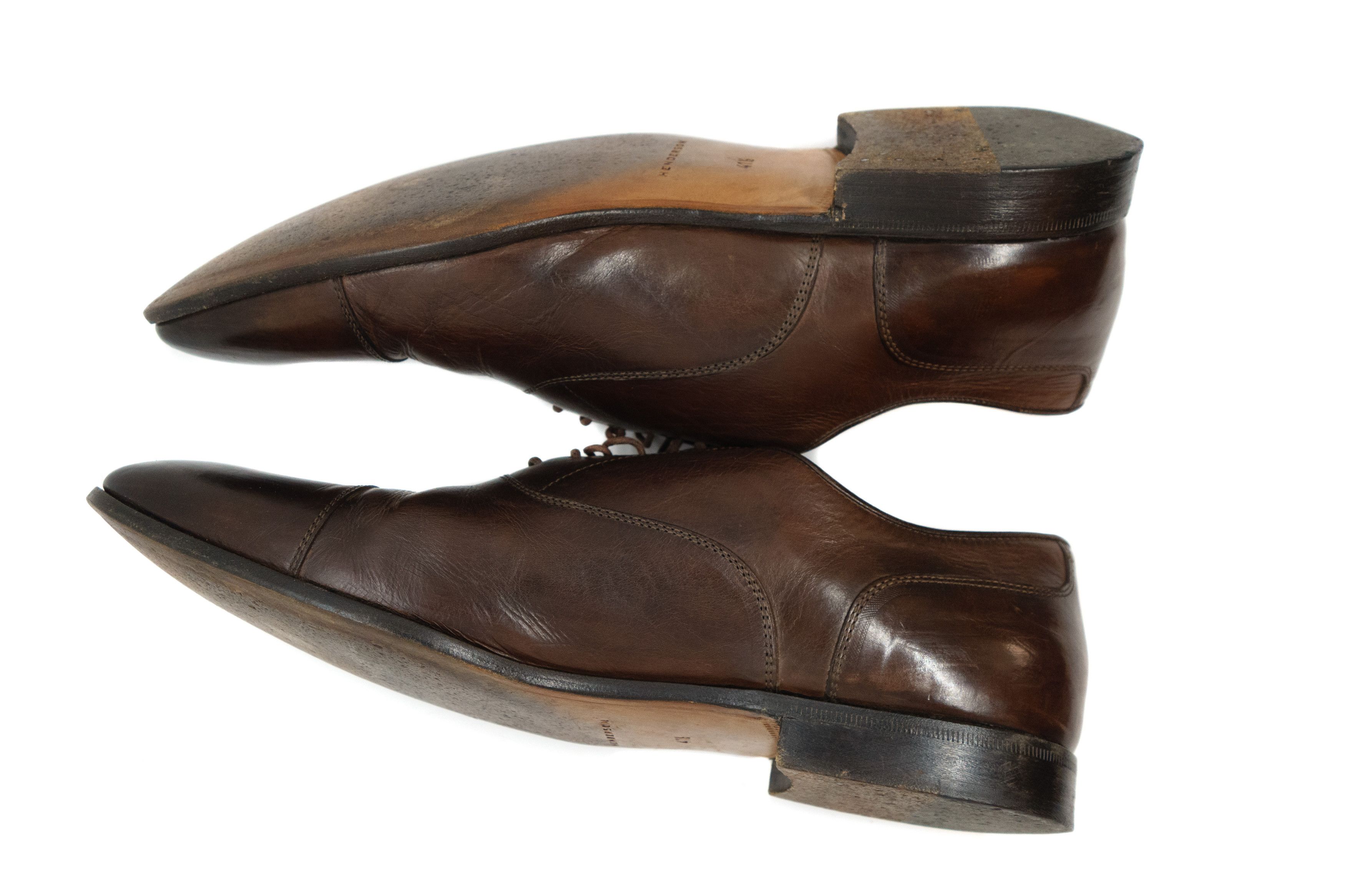 Henderson Derby Leather Shoes Size US 8.5 / EU 41-42 - 4 Thumbnail
