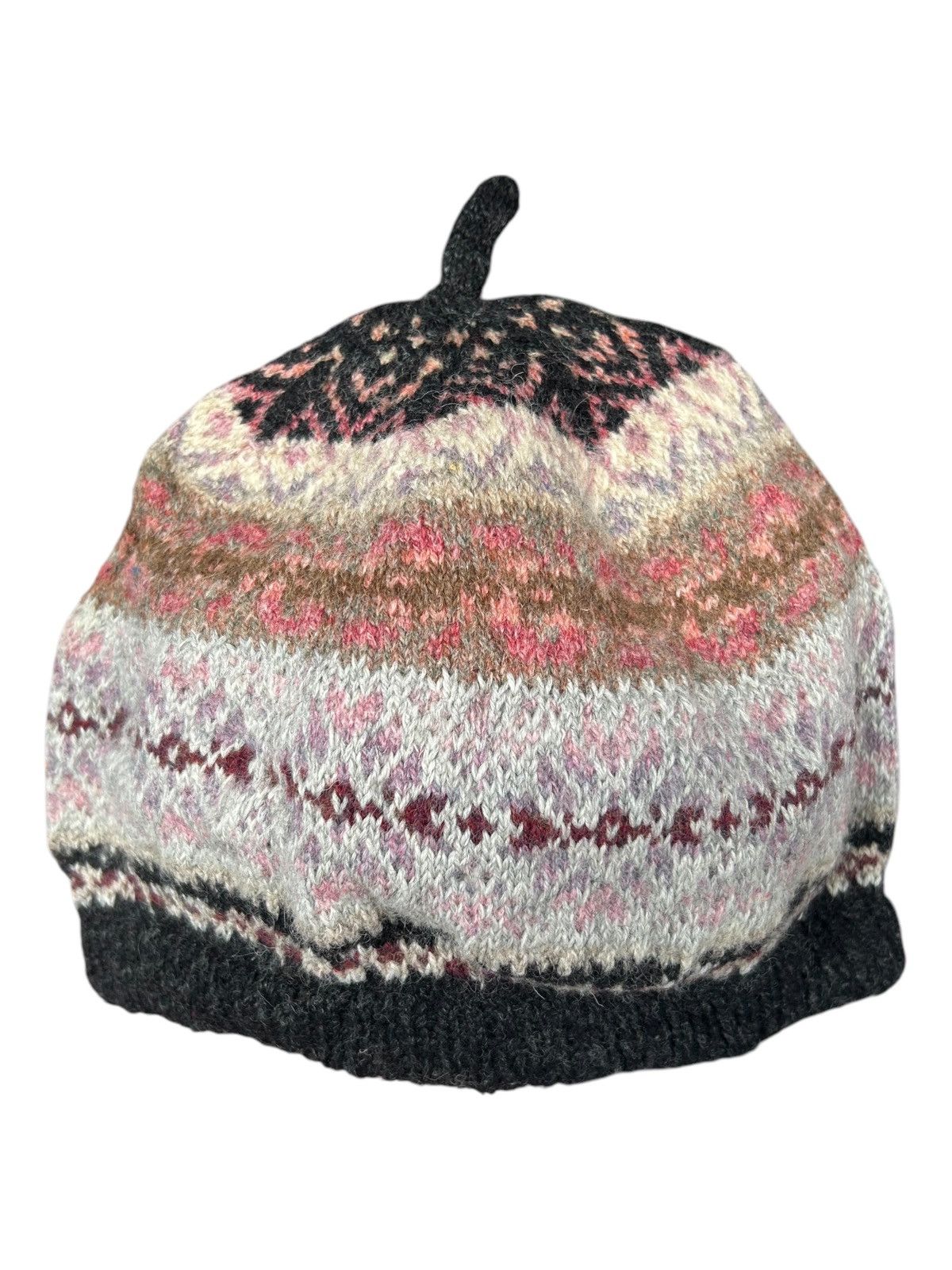 Japanese Brand × Kapital × Vintage Crochet Knitted Handmade Beanie Hats Size ONE SIZE - 1 Thumbnail