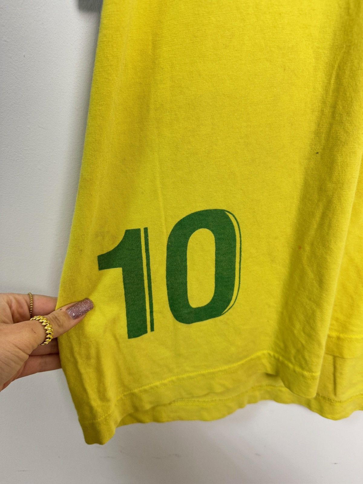 Band Tees × Vintage Vintage Sepultura #10 Brazil Rock Band T-Shirt Soccer Size US XL / EU 56 / 4 - 6 Thumbnail