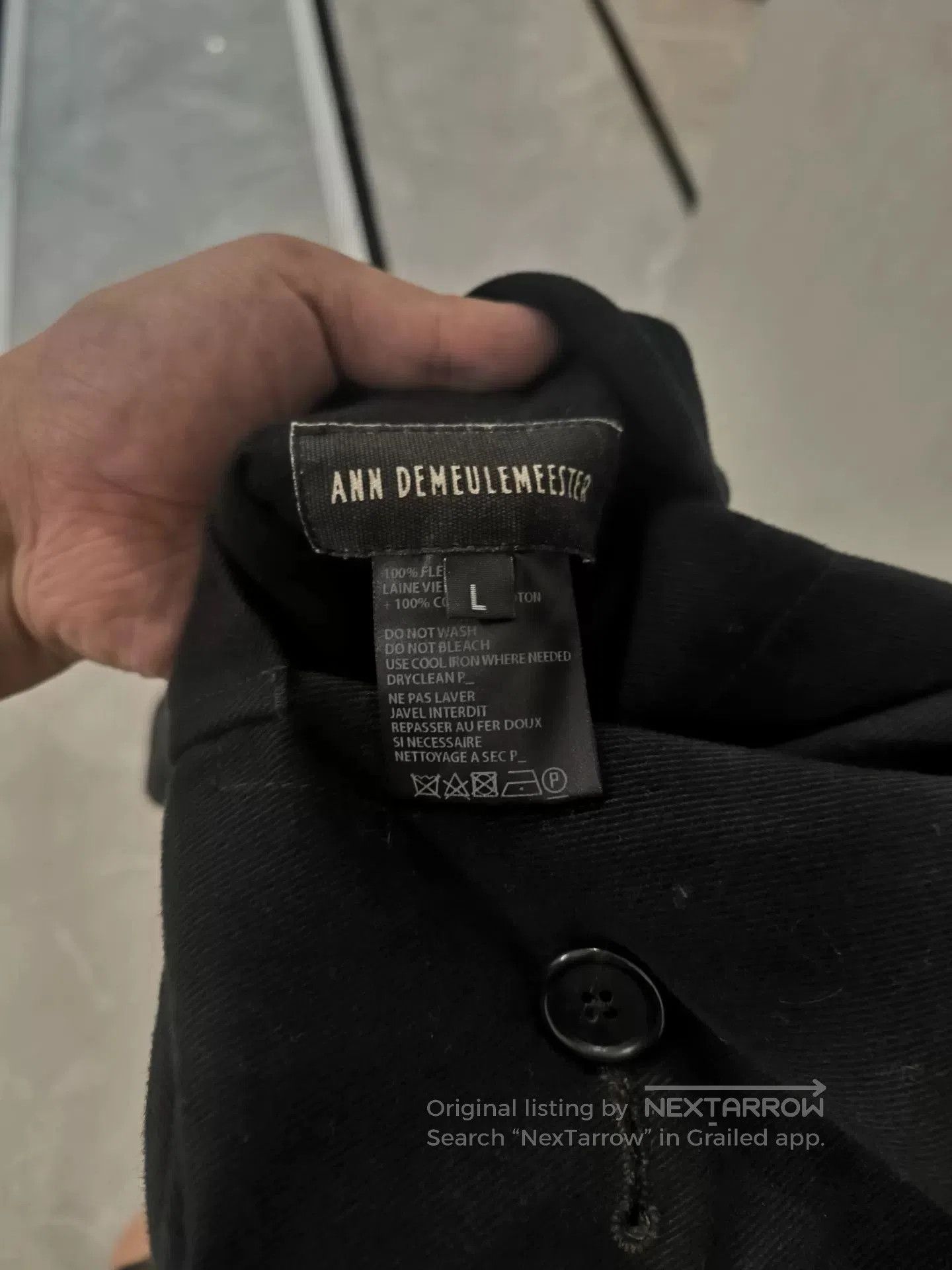 Ann Demeulemeester Ann Demeulemeester Reversible Winter Coat. Size US L / EU 52-54 / 3 - 4 Thumbnail