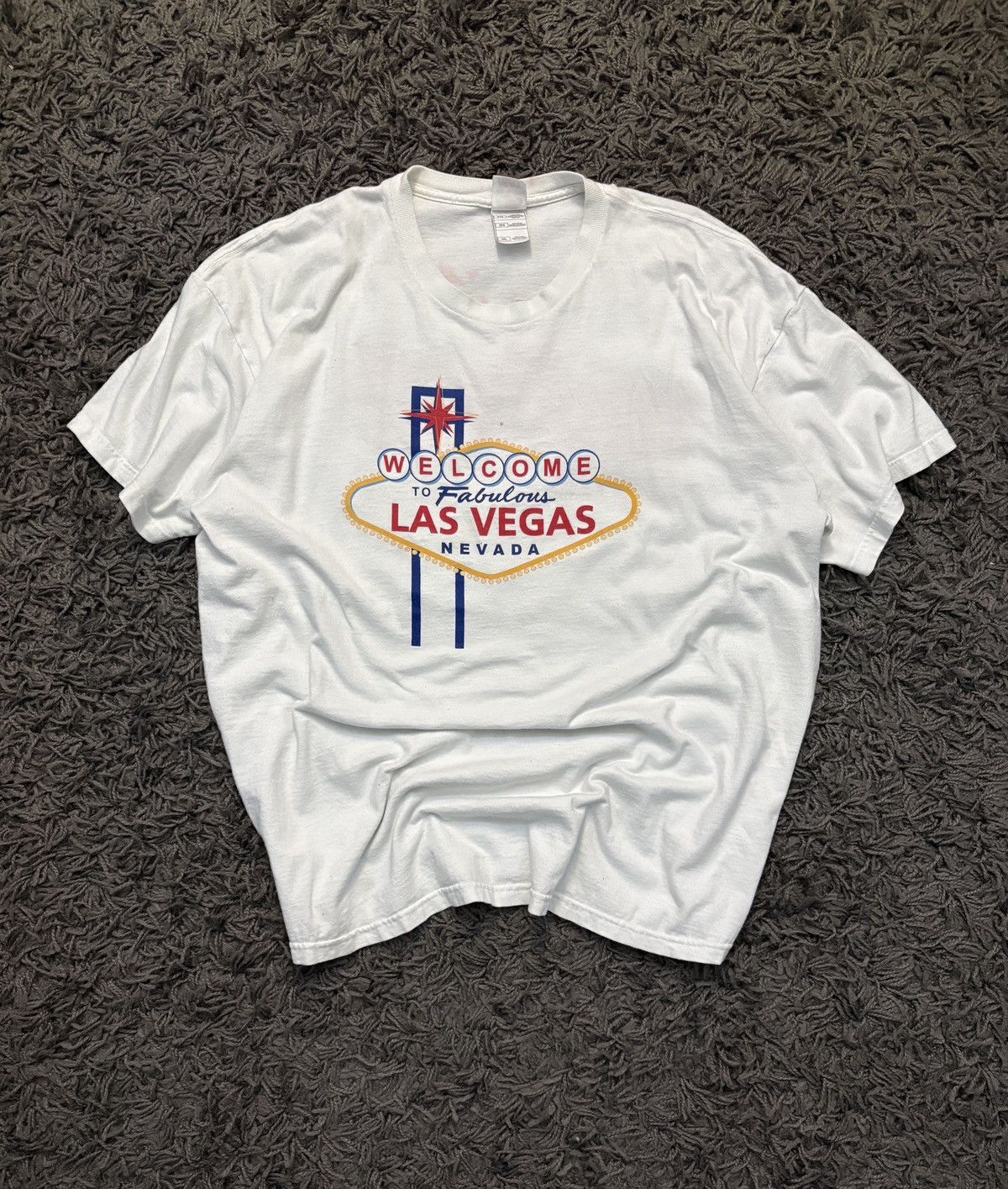 Fruit Of The Loom Vintage Las Vegas Terrible’s Tee in White Size US XL / EU 56 / 4 - 5 Thumbnail