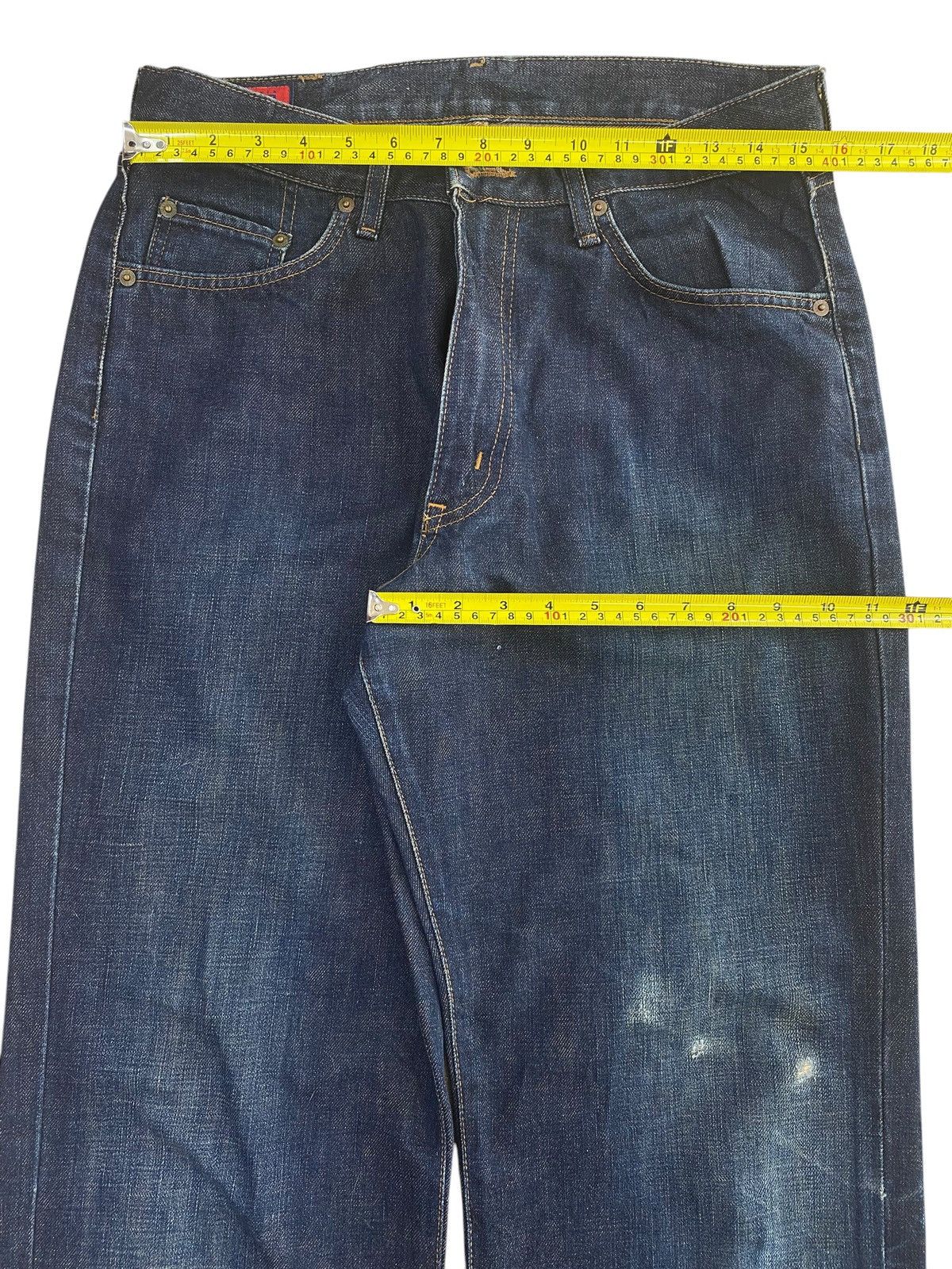 Edwin Vintage Edwin Dark Blue Wash Style Loose Jeans Size US 32 / EU 48 - 5 Thumbnail