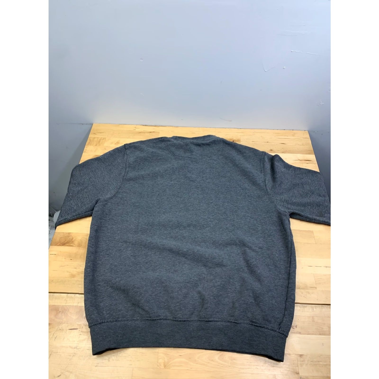Nike VINTAGE Nike Sweatshirt Mens M Gray Pullover Crew Neck Swoosh 12563 Nike Sportswear Size US M / EU 48-50 / 2 - 7 Thumbnail