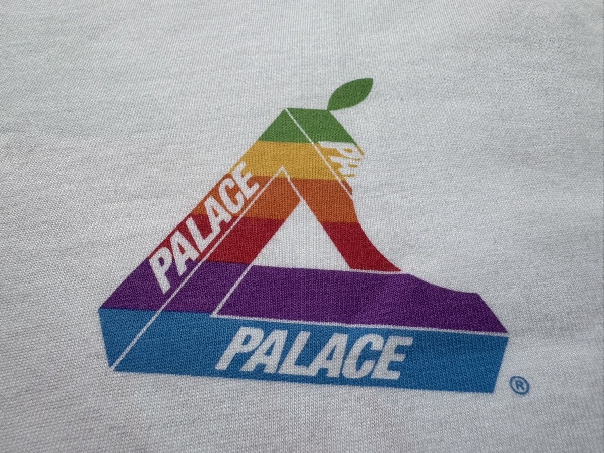Apple × Palace Large White Jobsworth Palace Tee Shirt Apple Steve Jobs Size US L / EU 52-54 / 3 - 6 Thumbnail
