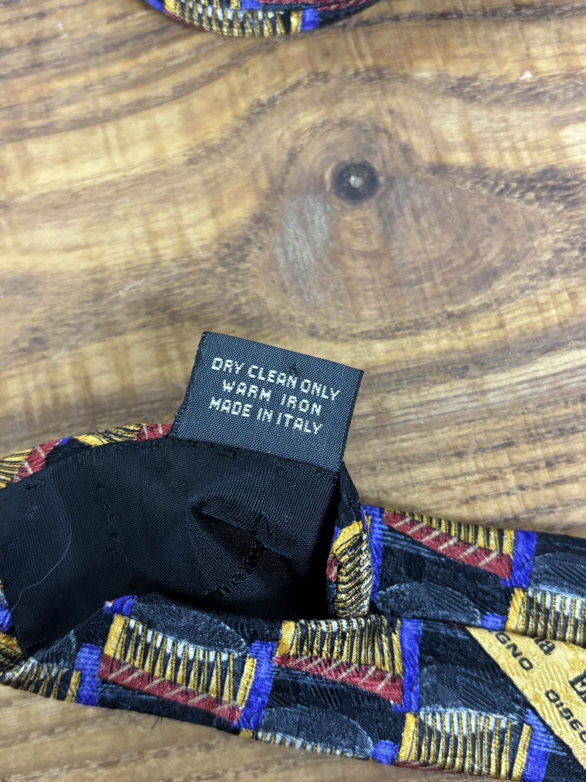 Ermenegildo Zegna Vintage Ermenegildo Zegna Exclusive Design Silk Tie Size ONE SIZE - 6 Thumbnail