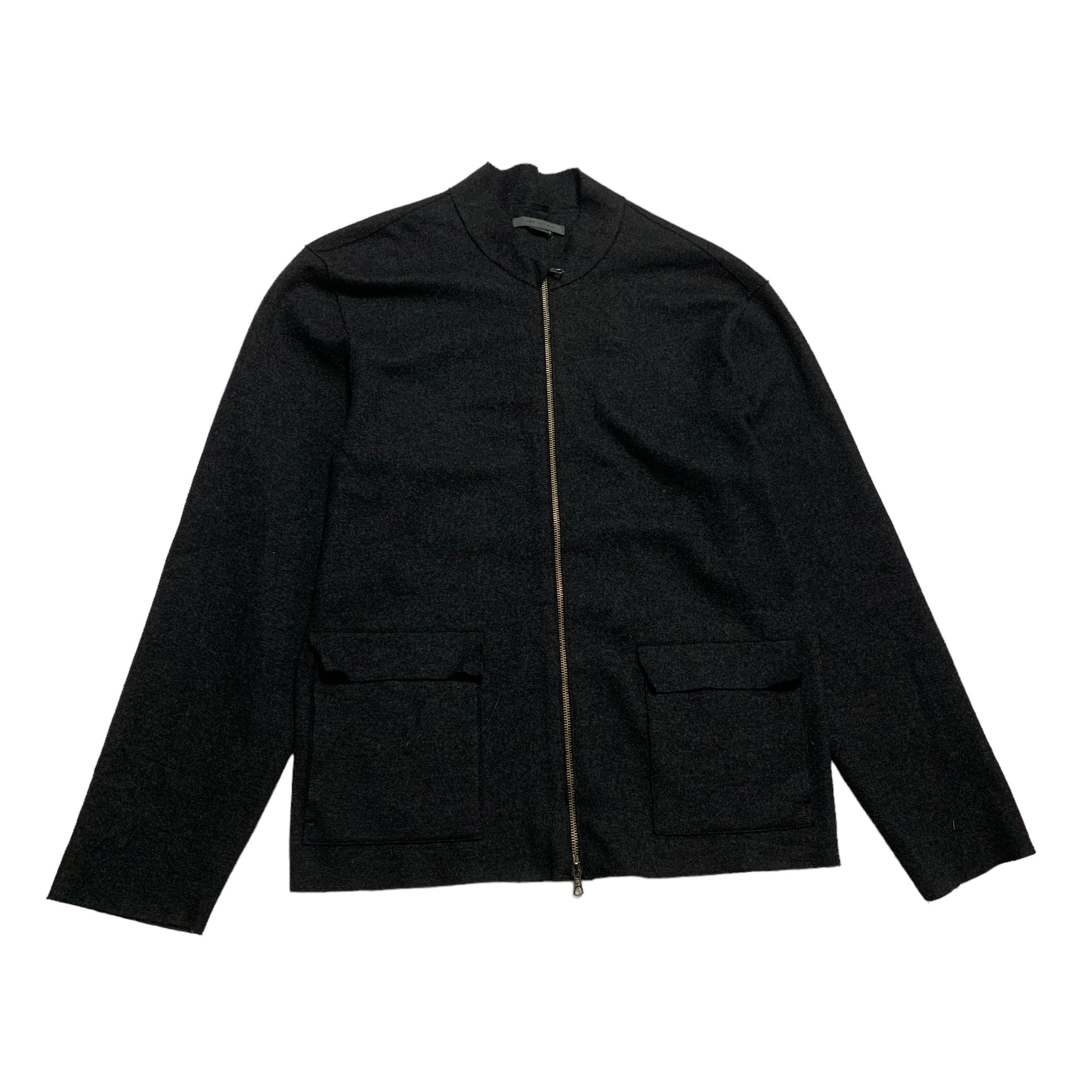 John Varvatos John Varvatos Wool Zipper Jacket Size US L / EU 52-54 / 3 - 2 Thumbnail