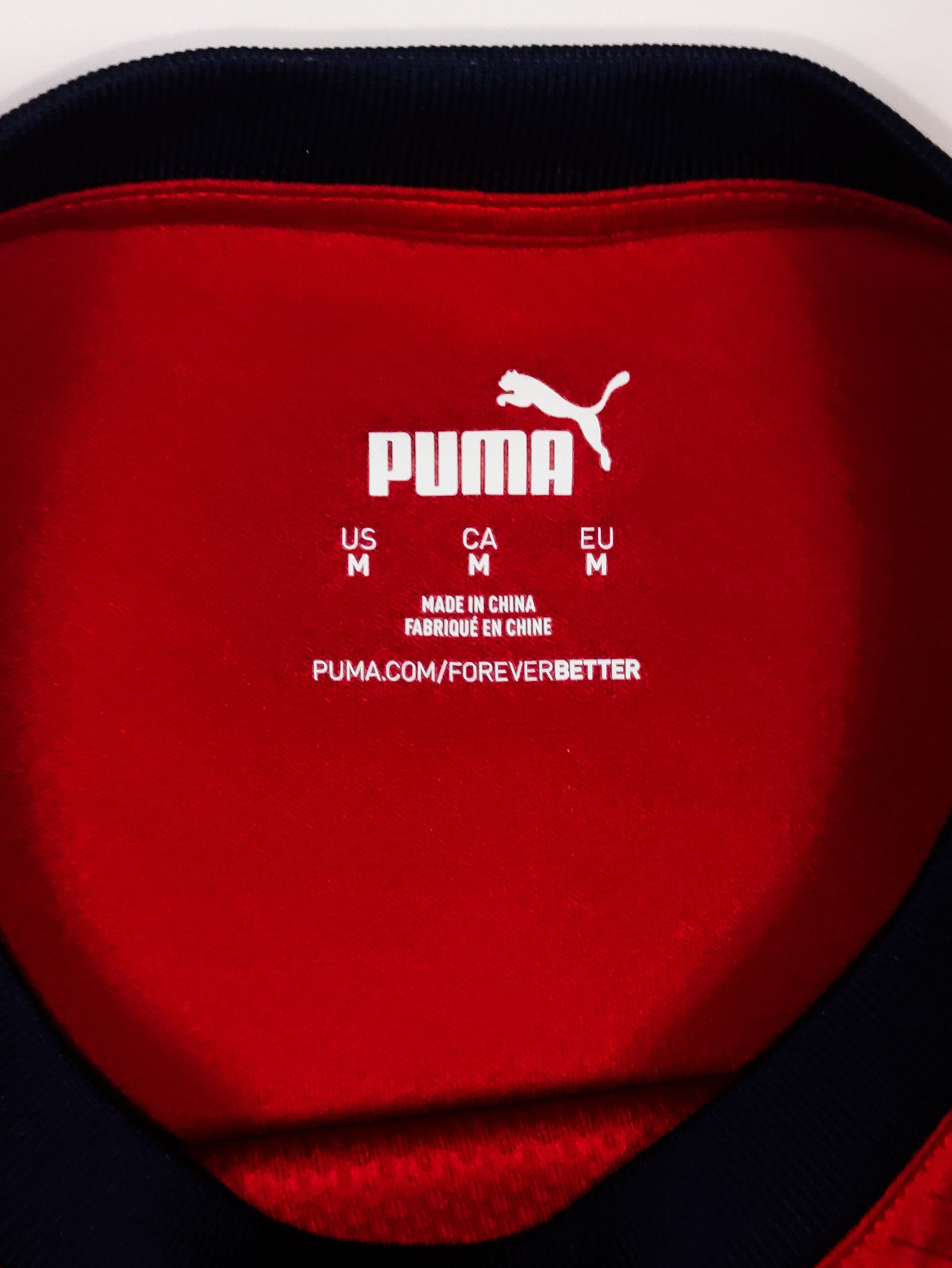 Puma Czech Republic 2020 Puma Home Shirt Kit Jersey Size US M / EU 48-50 / 2 - 3 Thumbnail