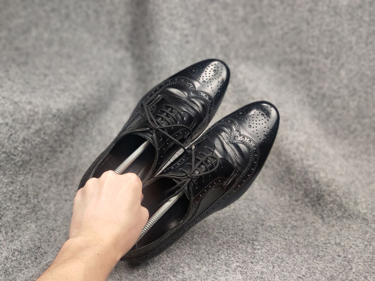 Burberry Prorsum Burberry Prorsum Catwalk model oxford brogue Black Shoes Size US 10 / EU 43 - 15 Thumbnail