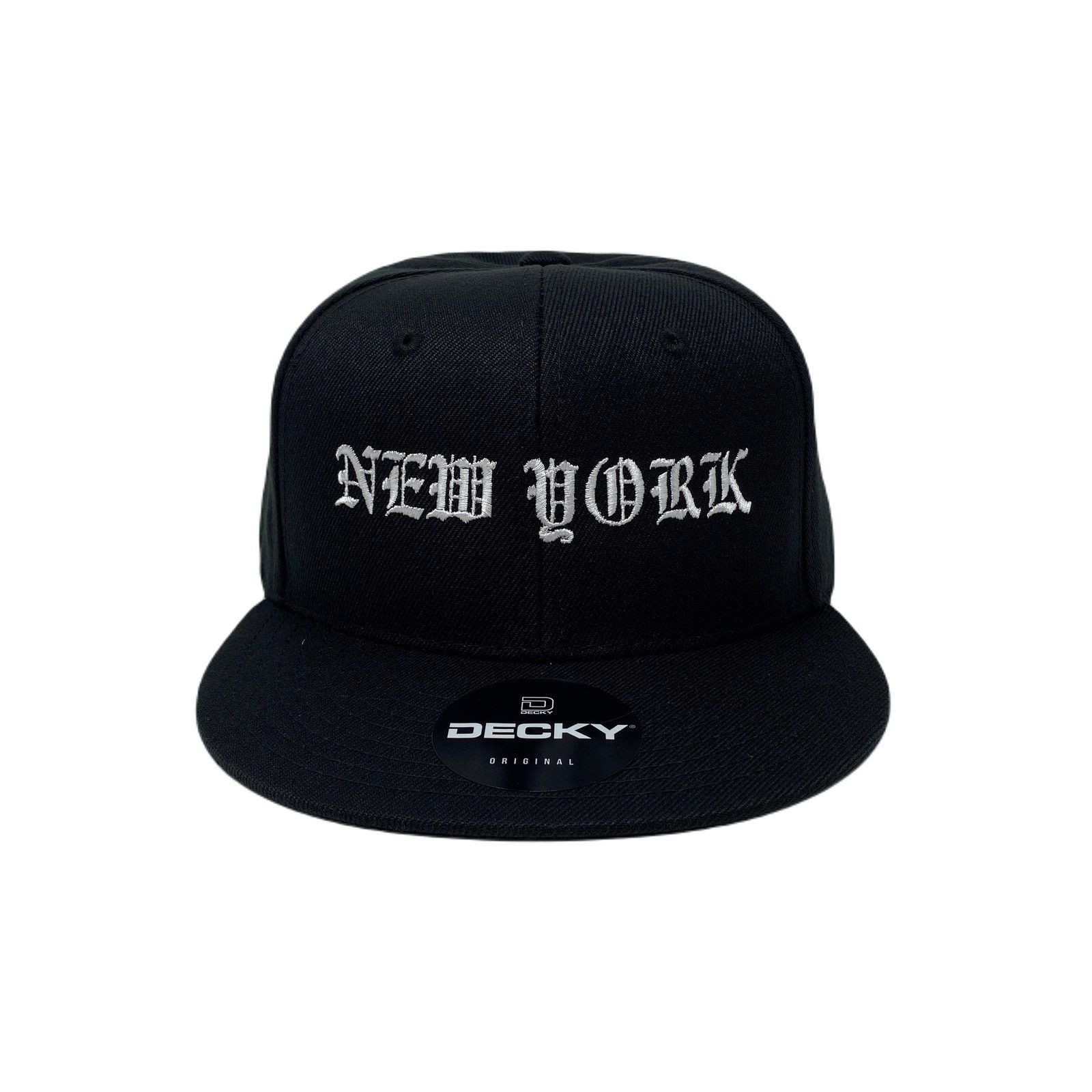 Other New York City Old English Snapback Hat All Black Size ONE SIZE - 2 Thumbnail