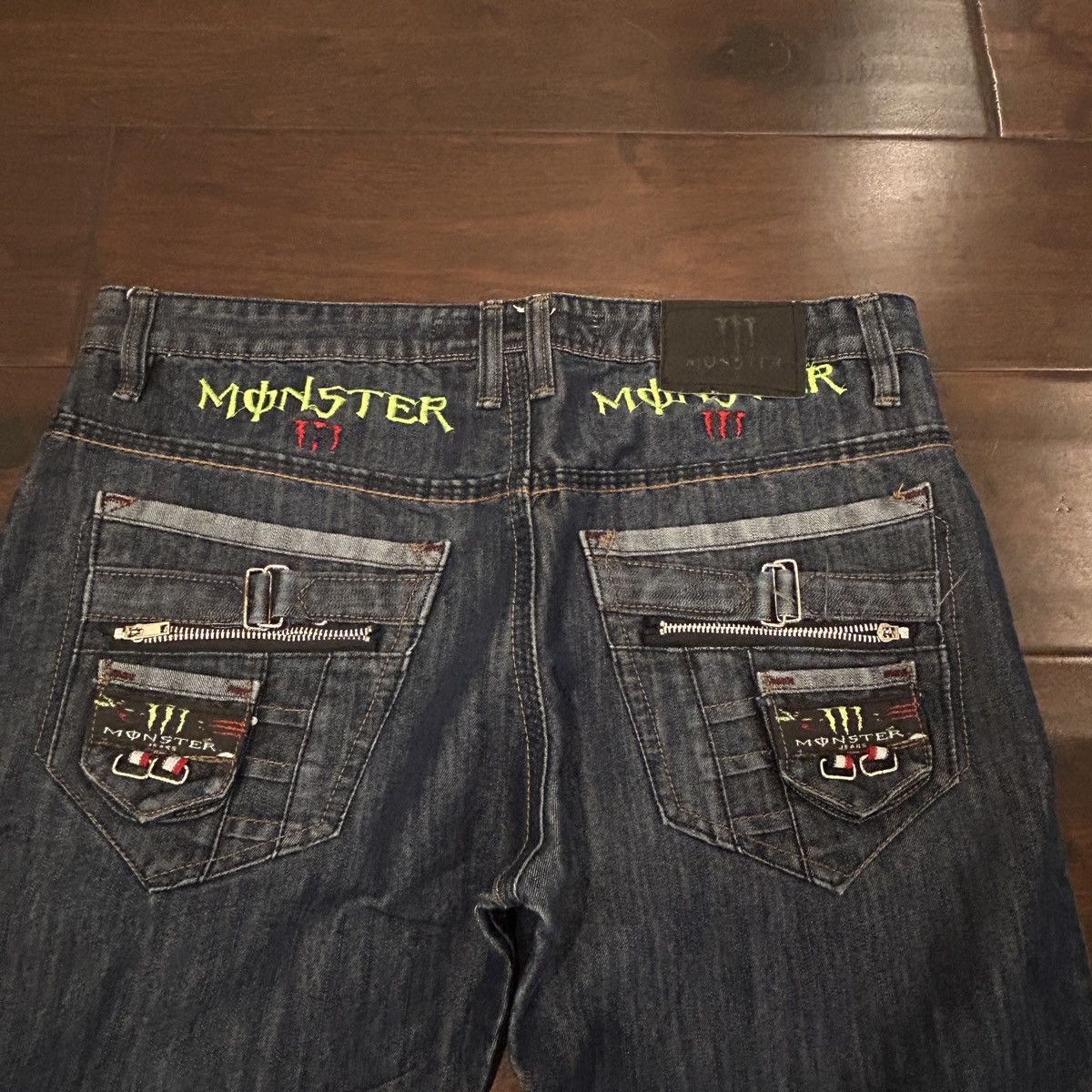 4GSELLER 2010s Monster energy Denim Size US 32 / EU 48 - 1 Thumbnail
