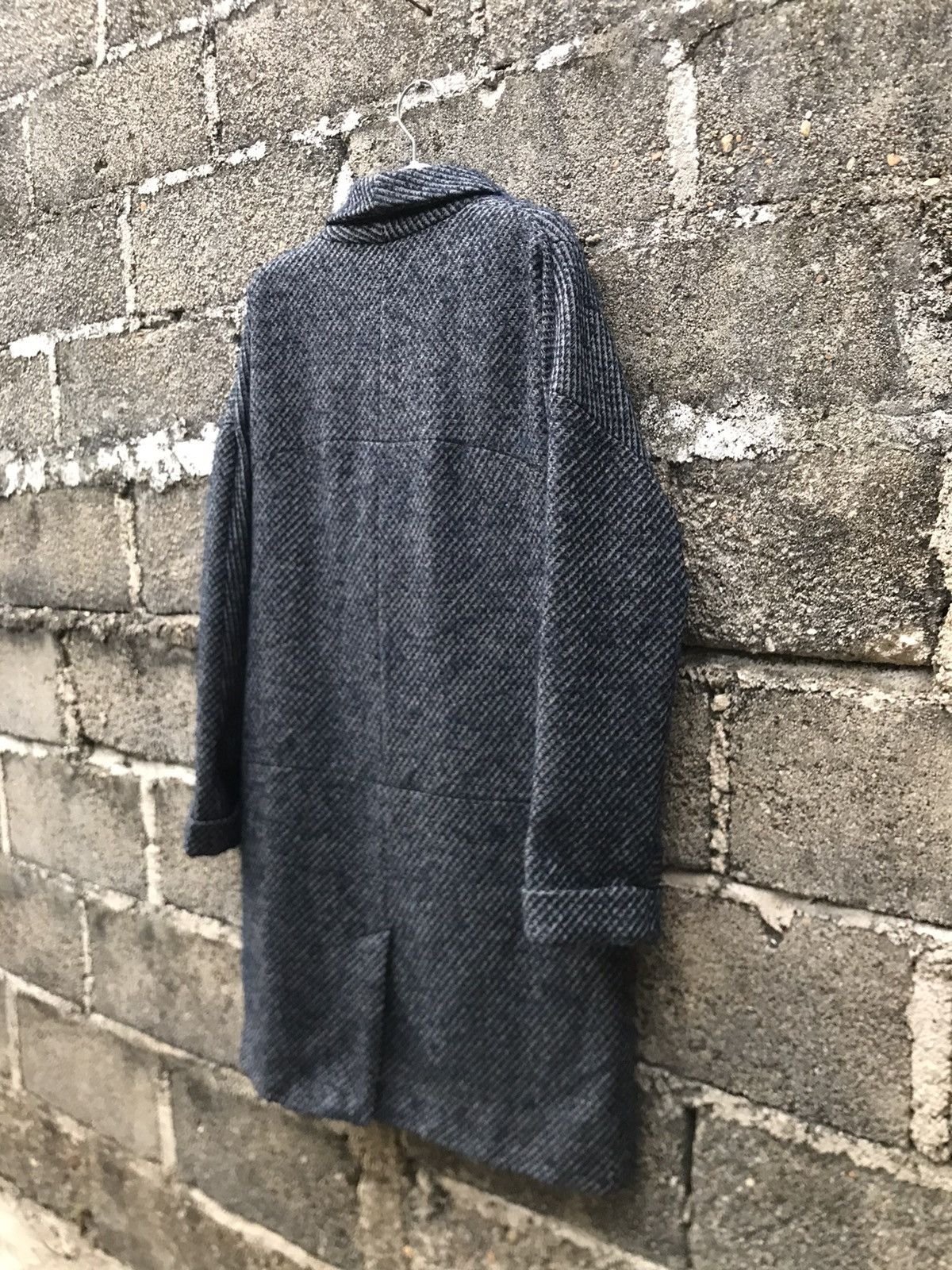 Vintage ⚡️Comptoir Des Cotonniers Wool Oversize Long Coat Size US M / EU 48-50 / 2 - 15 Thumbnail