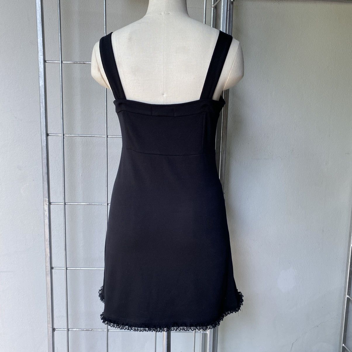 Japanese Brand × Seditionaries SEXY DYNAMITE. Black Mini Dress with Zipper Detail Size M / US 6-8 / IT 42-44 - 15 Thumbnail