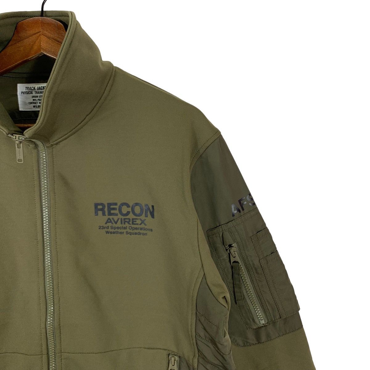 Avirex VINTAGE AVIREX RECON SPECIAL OPERATION BOMBER ZIPPER JACKET Size US L / EU 52-54 / 3 - 5 Thumbnail