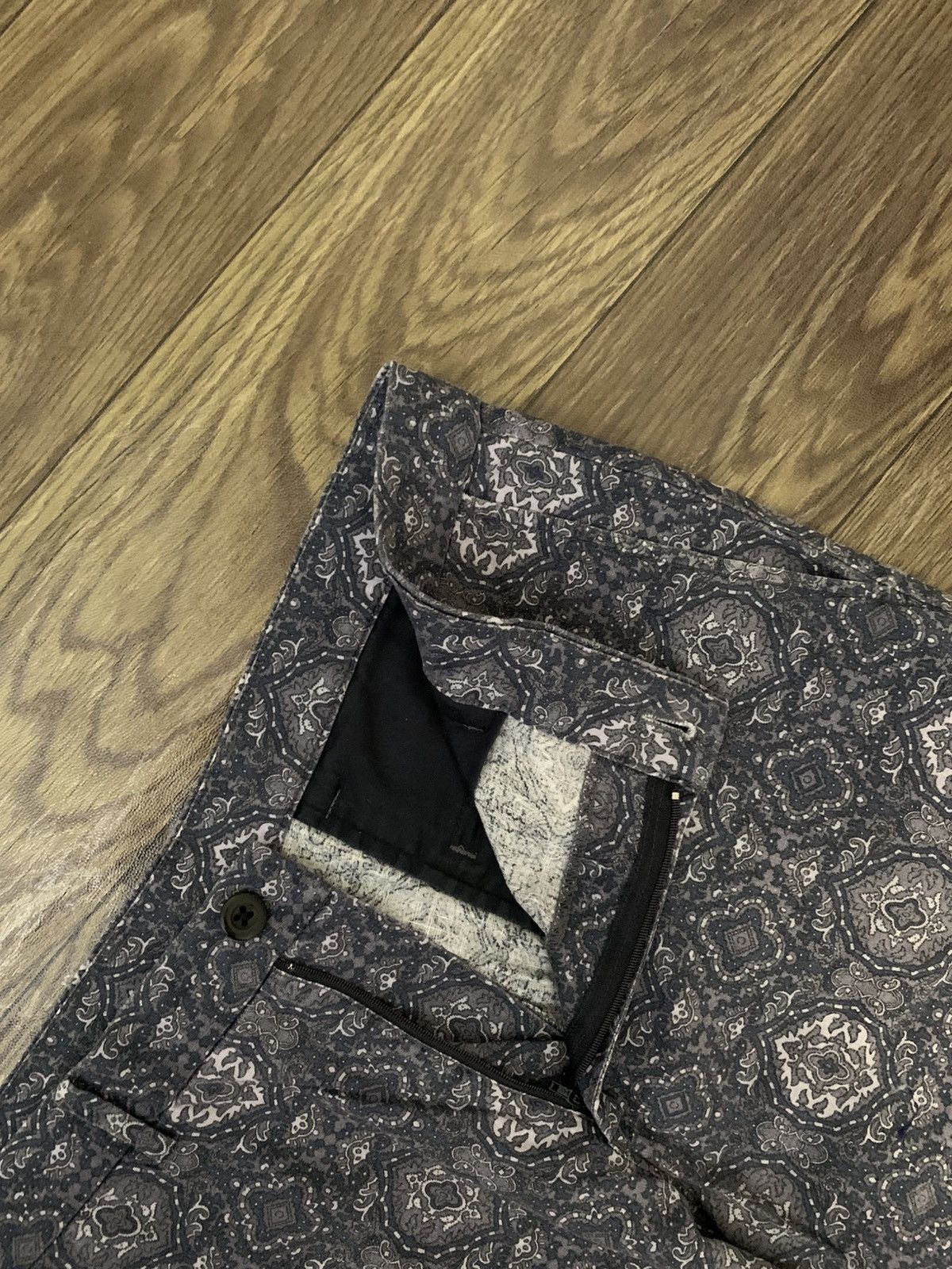 Jil Sander × Uniqlo Mens Paisley Batique Pants UNIQLO Size US 34 / EU 50 - 3 Thumbnail