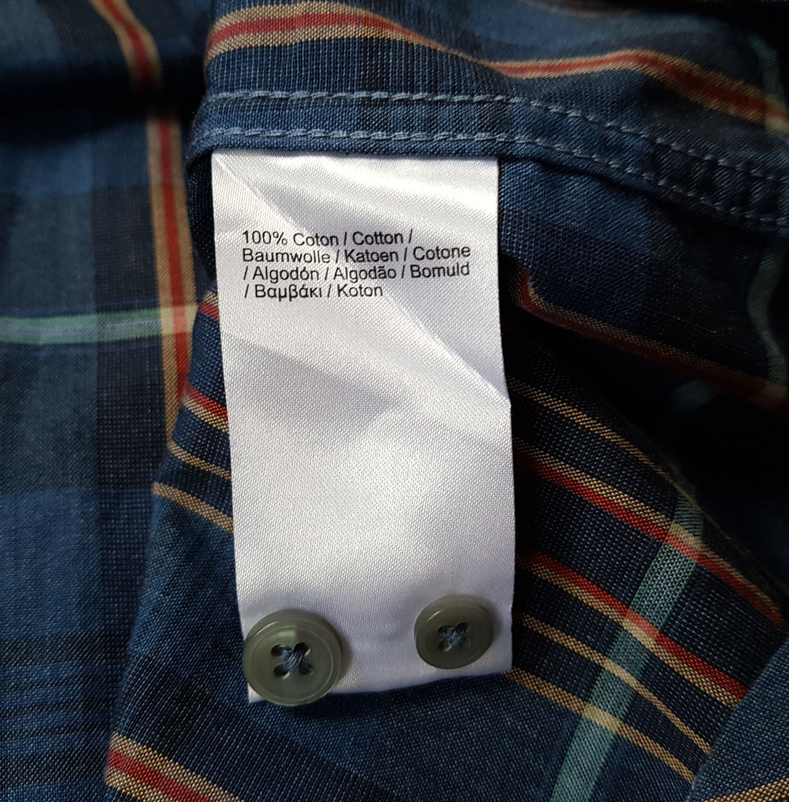 Lacoste Lacoste Button Down Long Sleeve Classic Check Shirt 42 Size US XL / EU 56 / 4 - 8 Thumbnail
