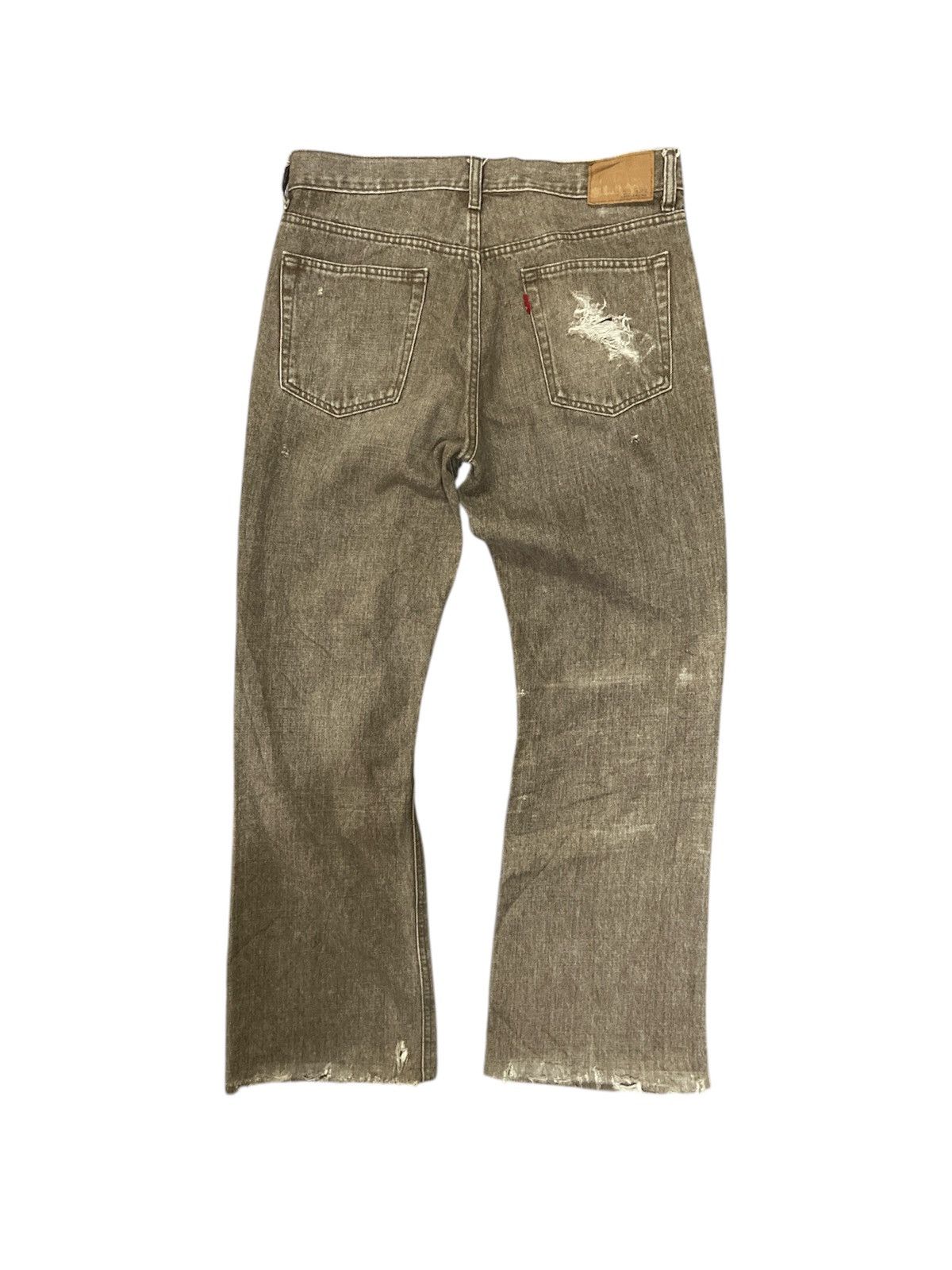 Other Stone Wash Bobson Distressed Jeans Hedi Slimane Style Size US 34 / EU 50 - 6 Thumbnail